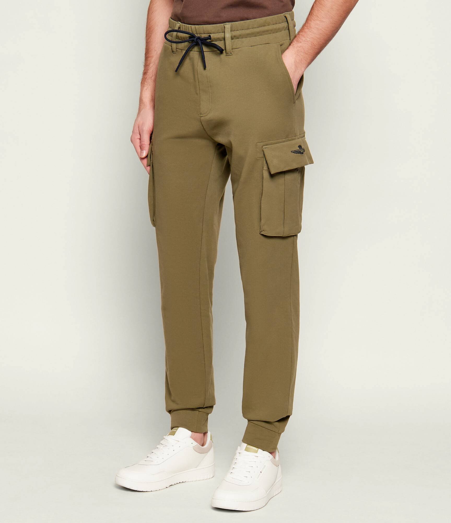 Aeronautica Militare Pantaloni cargo | Tapered fit