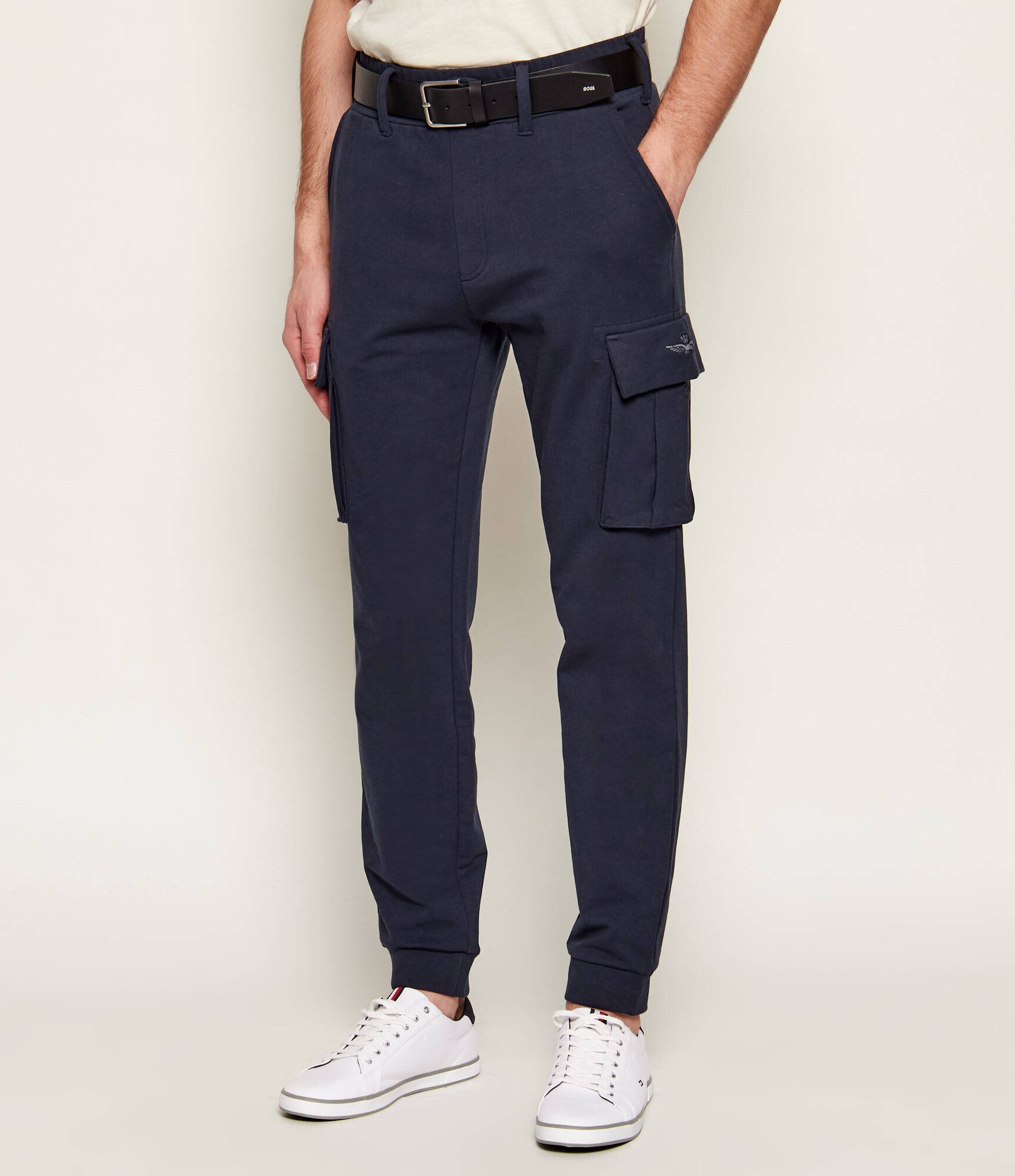Aeronautica Militare Pantaloni cargo | Tapered fit