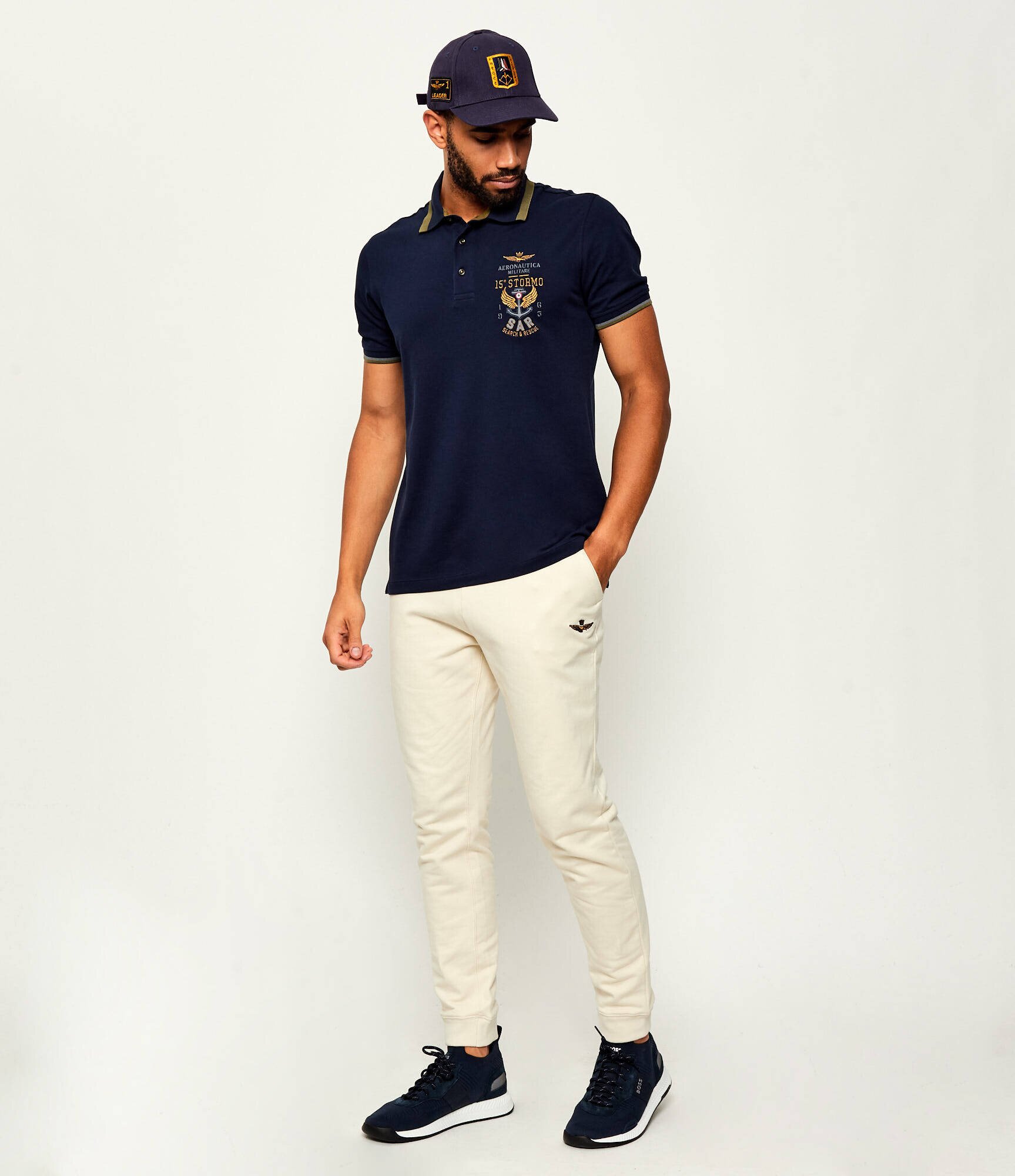 Aeronautica Militare Pantaloni de trening | Regular Fit