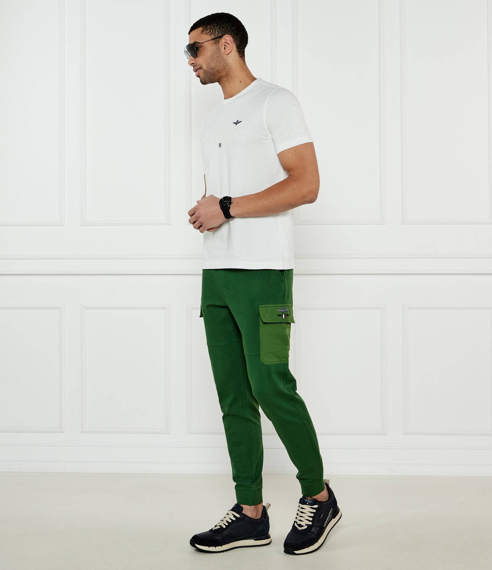 Aeronautica Militare Pantaloni de trening | Regular Fit