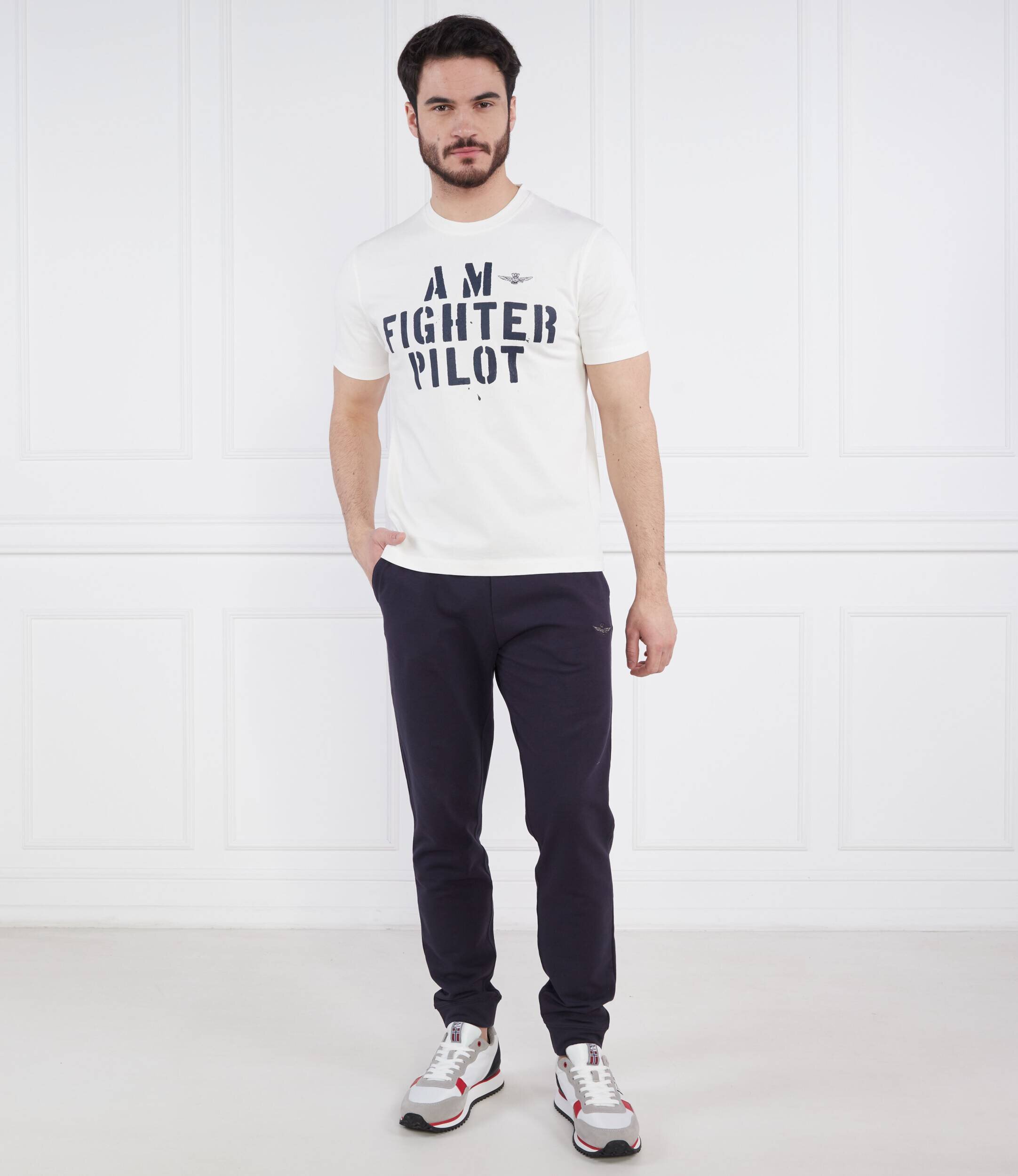 Aeronautica Militare Pantaloni de trening | regular fit