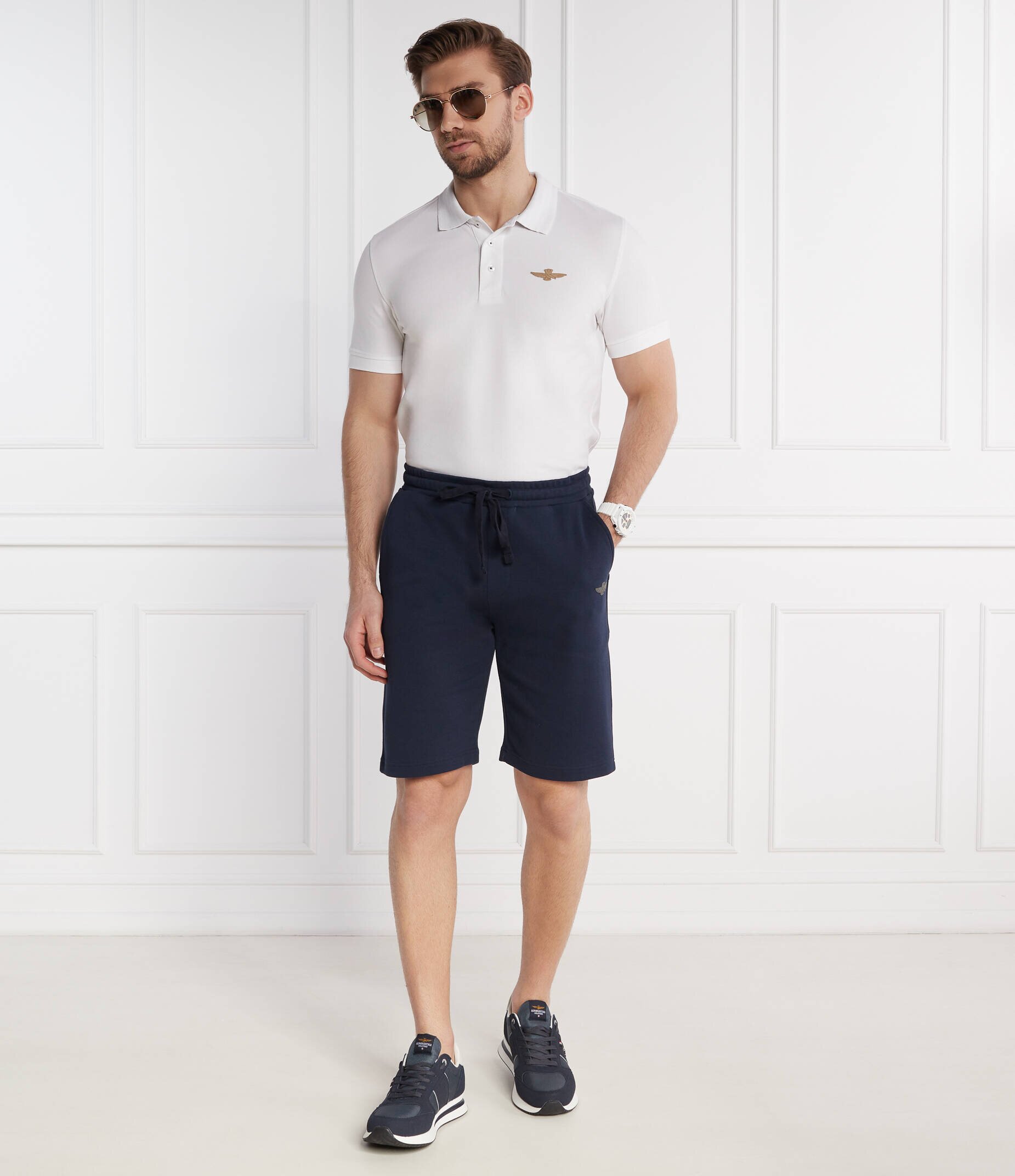 Aeronautica Militare Pantaloni scurți Bermuda | Regular Fit