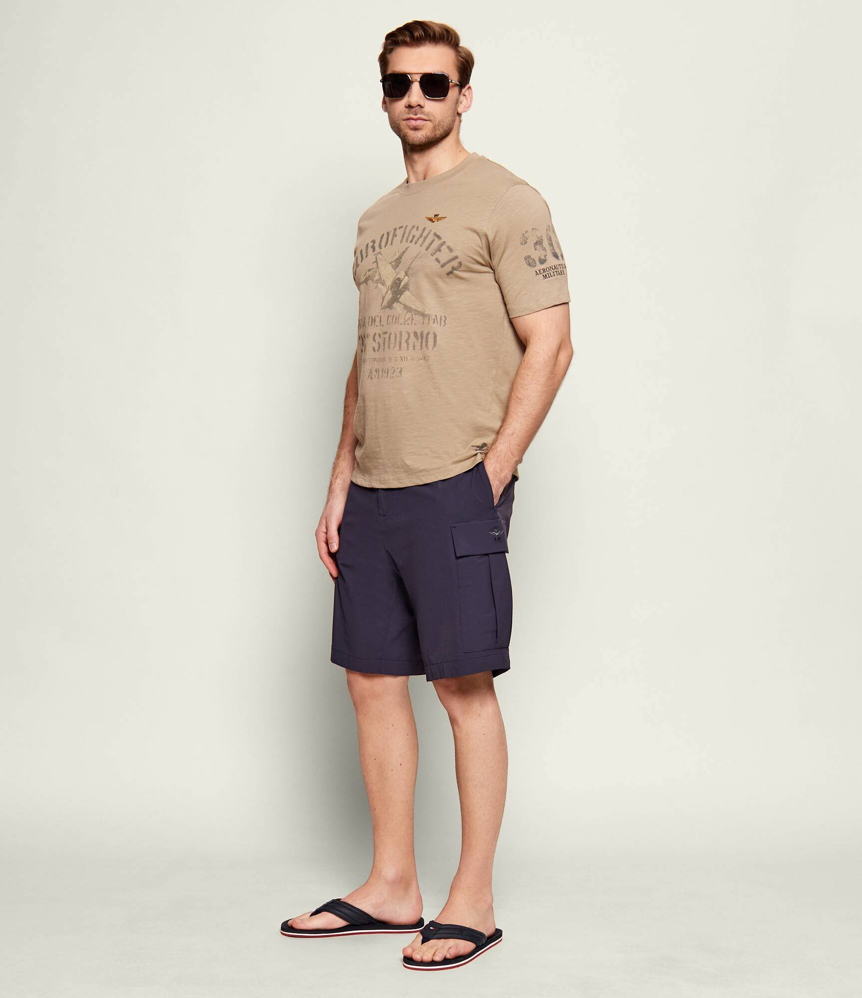 Aeronautica Militare Pantaloni scurți | Comfort fit