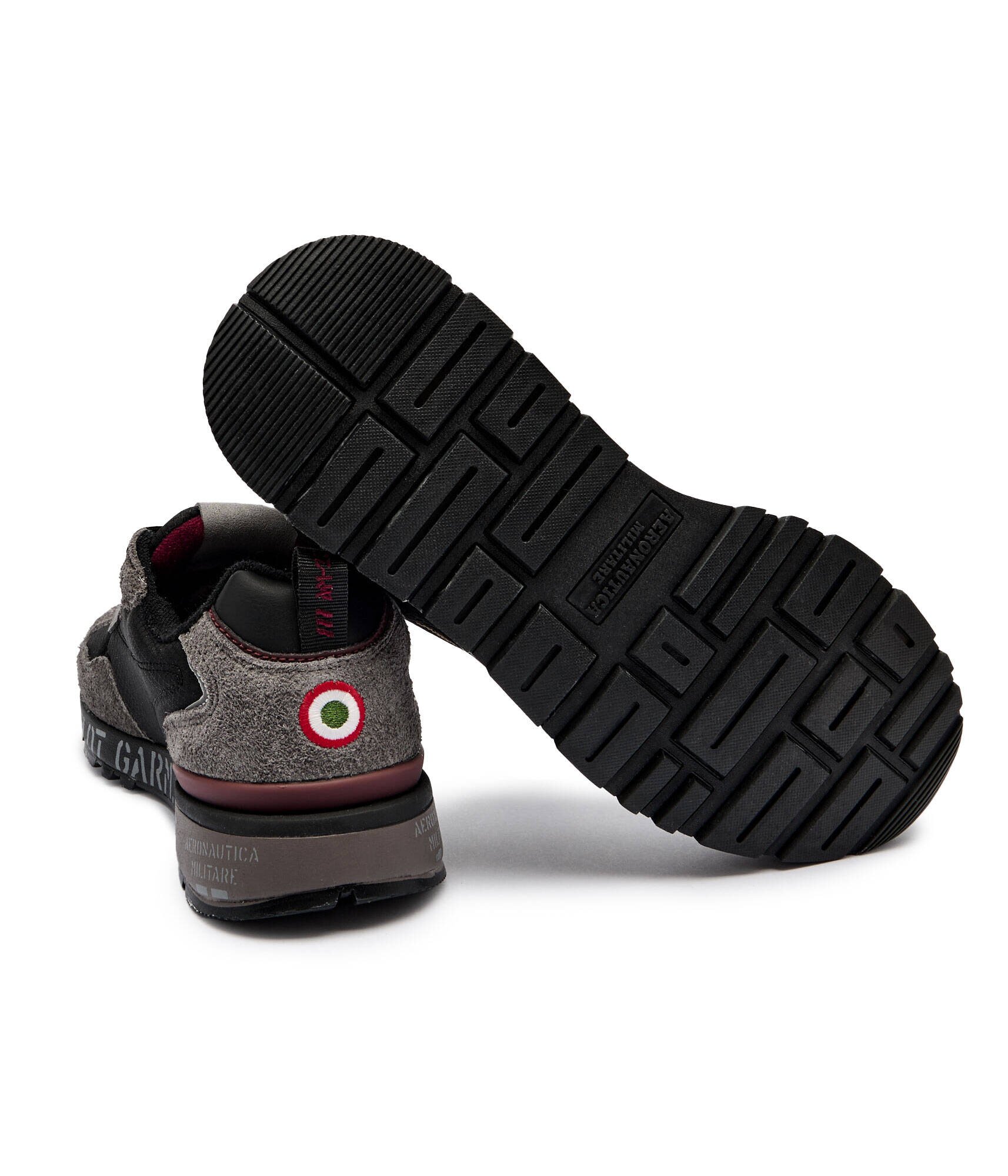 Aeronautica Militare Sneakers cu adaos de piele