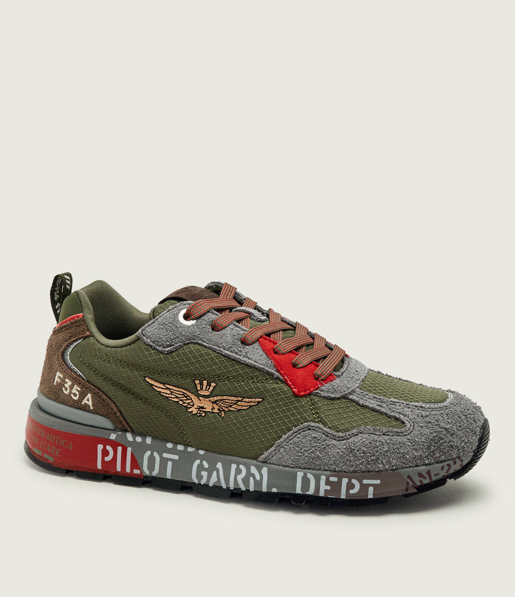 Aeronautica Militare Sneakers | piele întoarsă