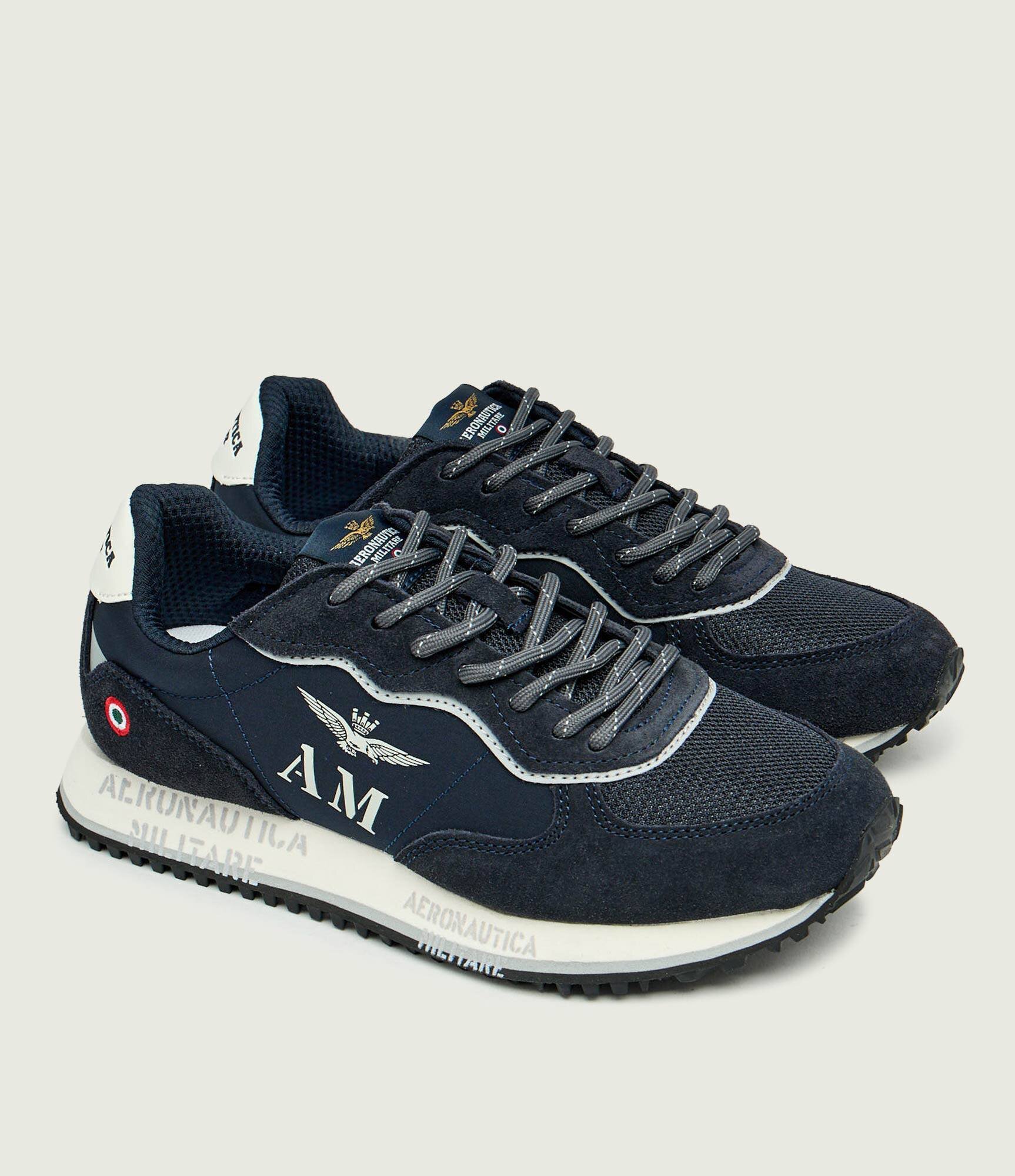 Aeronautica Militare Sneakers | piele întoarsă