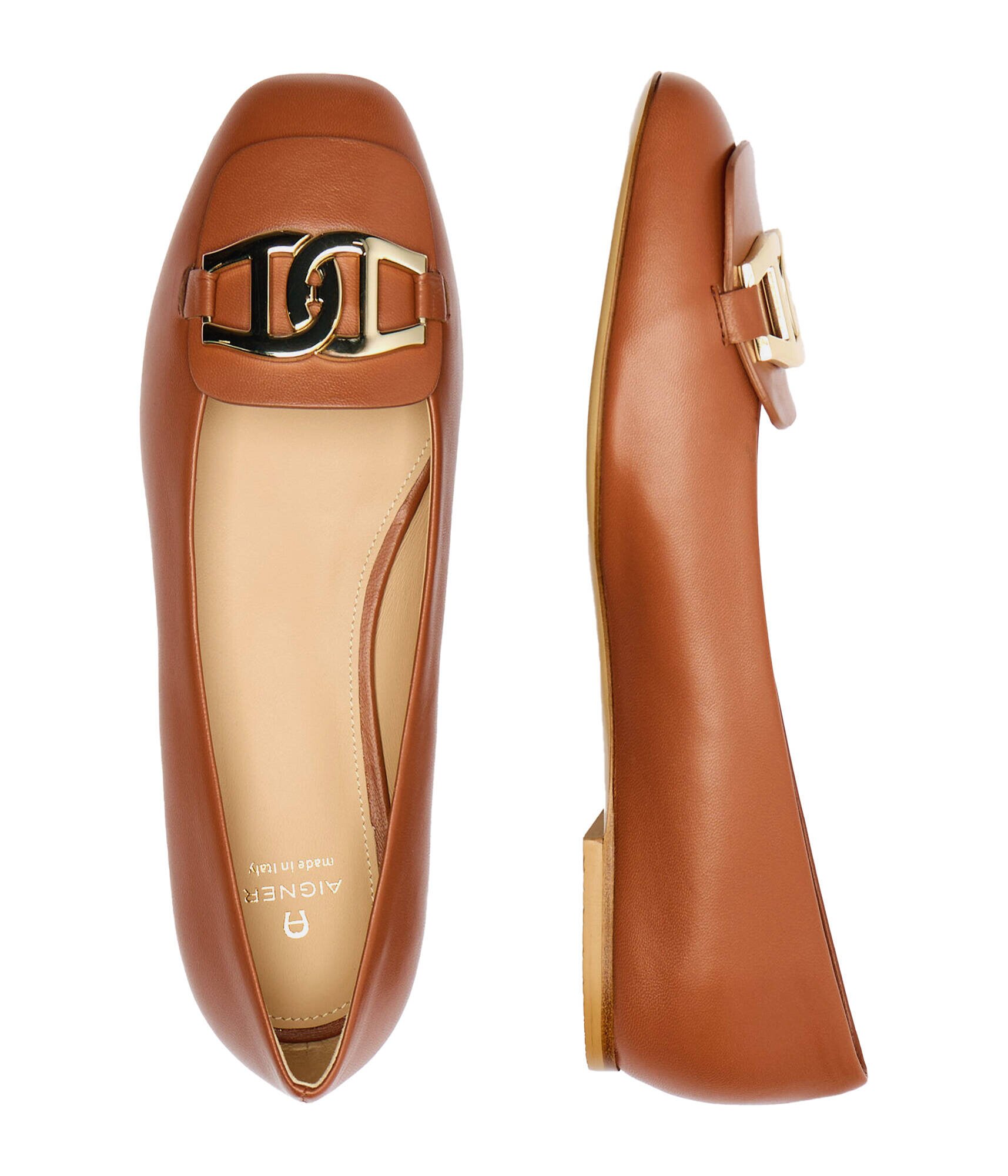 Aigner De piele balerini