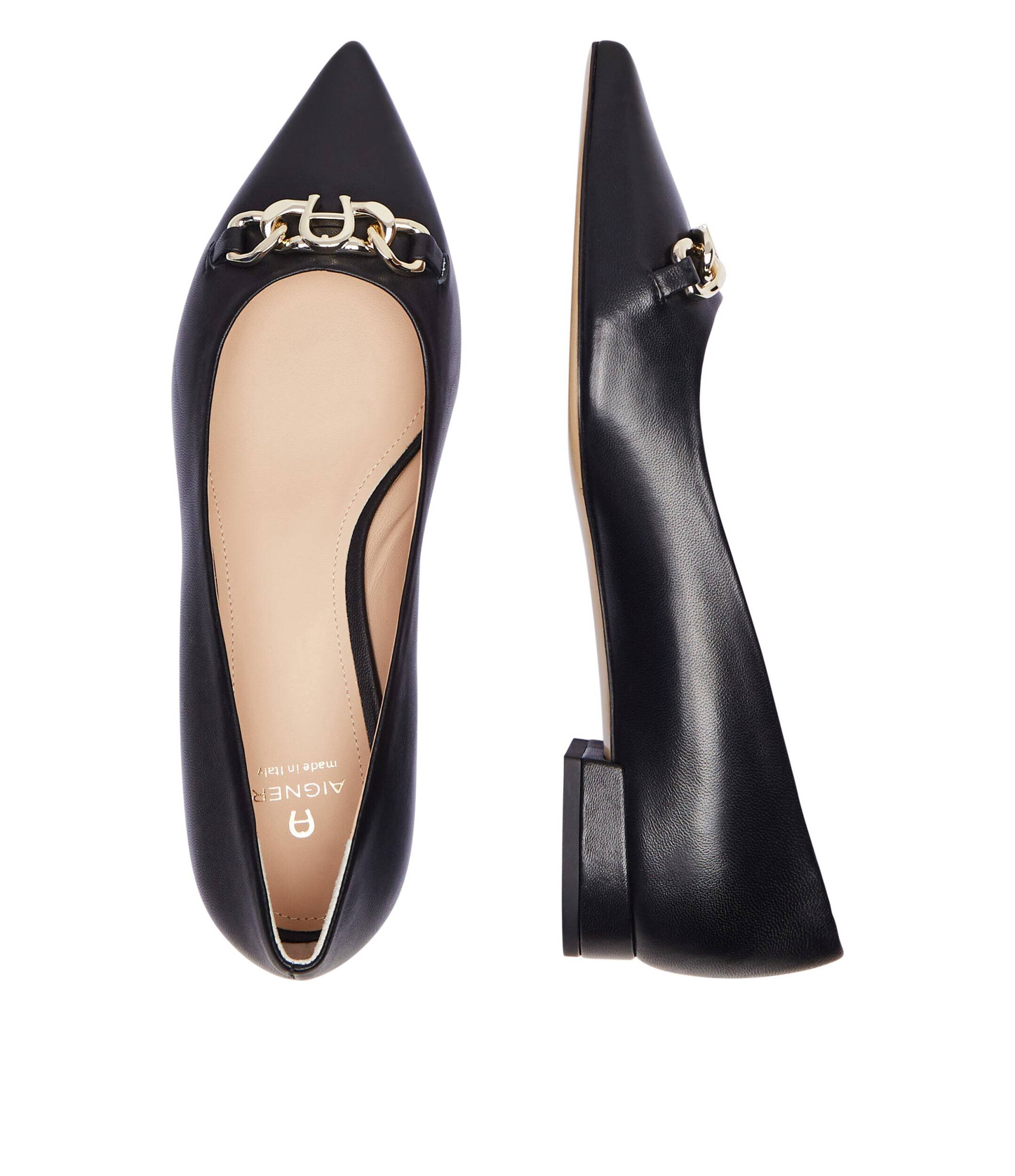 Aigner De piele balerini