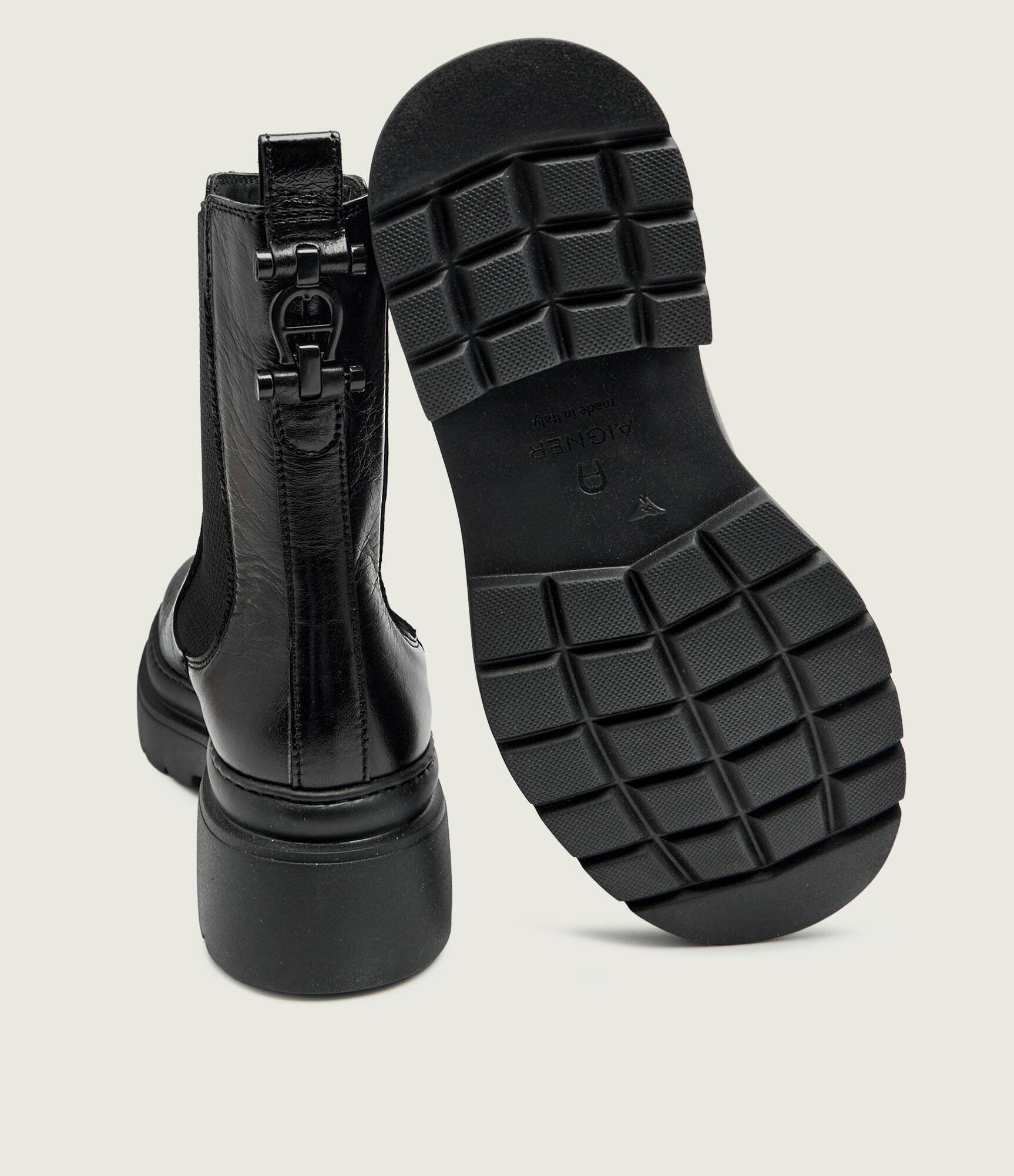 Aigner De piele ghete chelsea chelsea AILA 9B