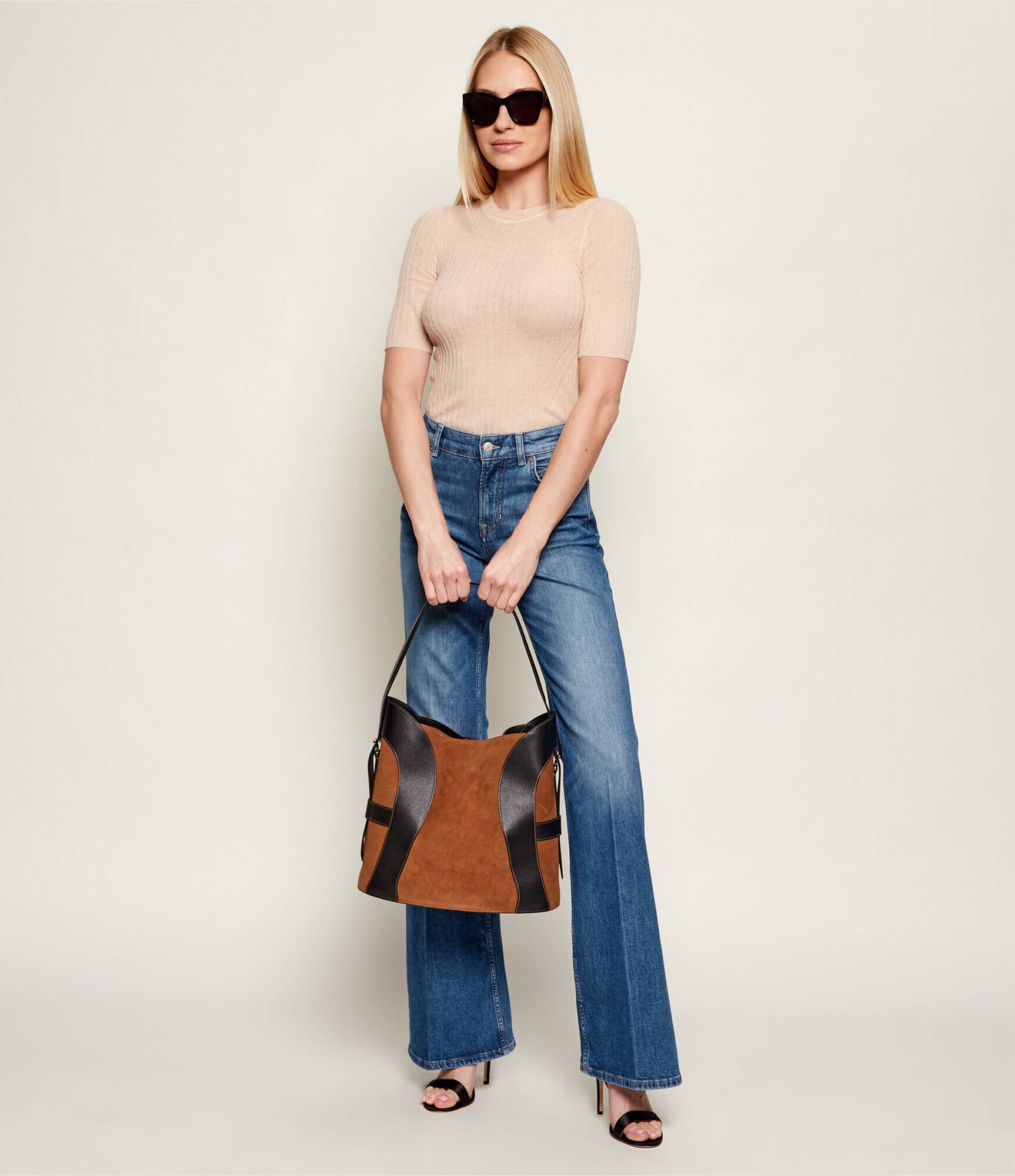 Aigner Geantă shopper Deborah | piele întoarsă