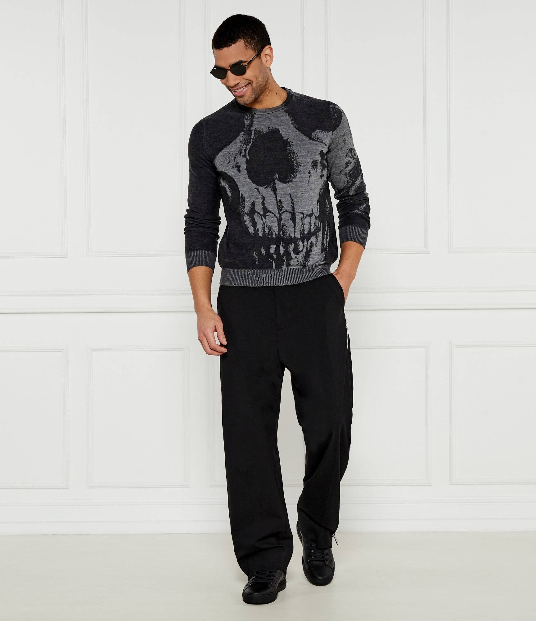 Alexander McQueen De lână pulover | Regular Fit