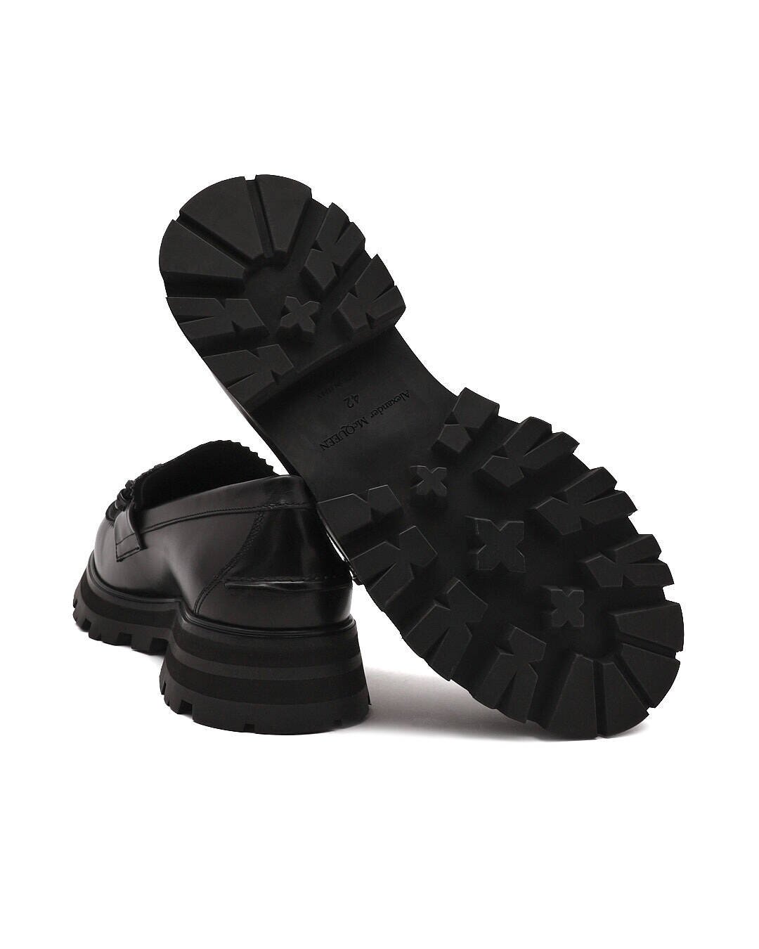 Alexander McQueen De piele mocasini
