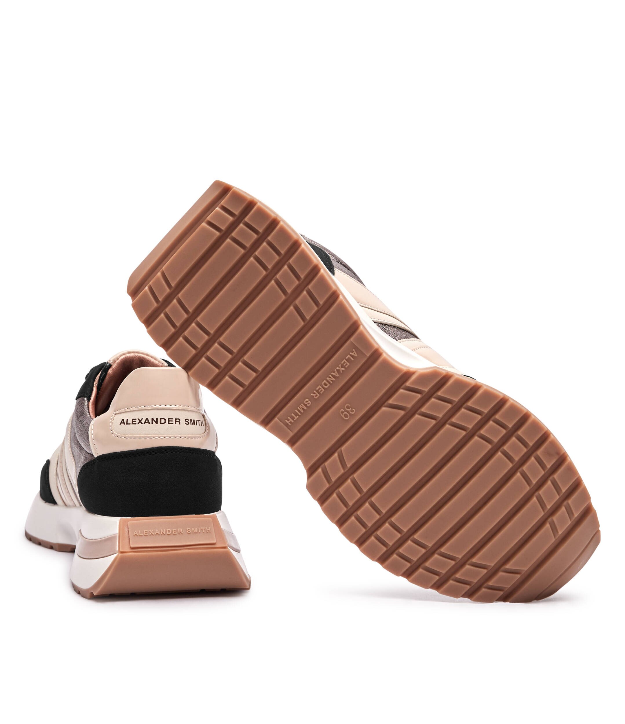 Alexander Smith Sneakers Hyde cu adaos de piele