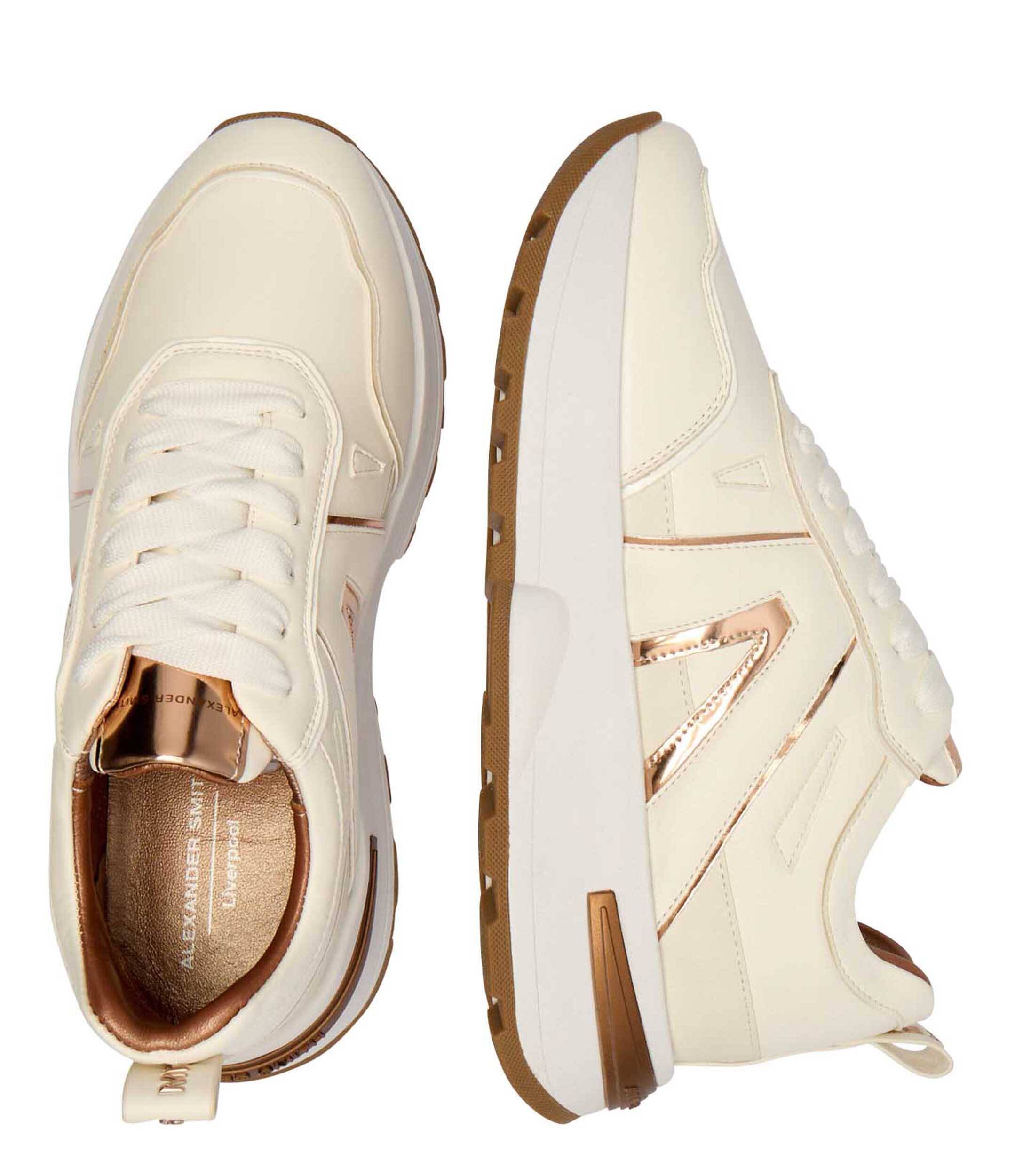 Alexander Smith Sneakers Liverpool cu adaos de piele
