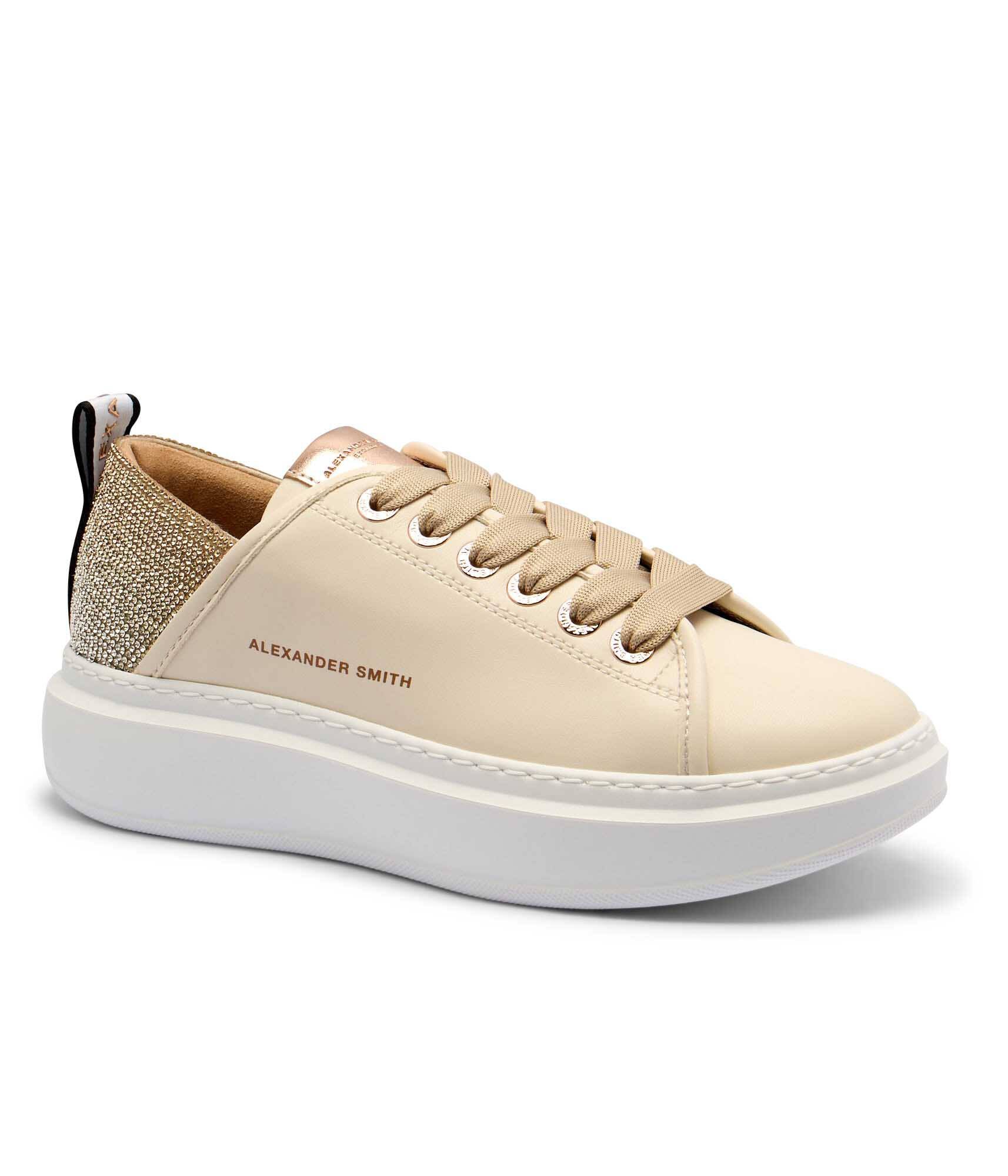 Alexander Smith Sneakers Wembley cu adaos de piele