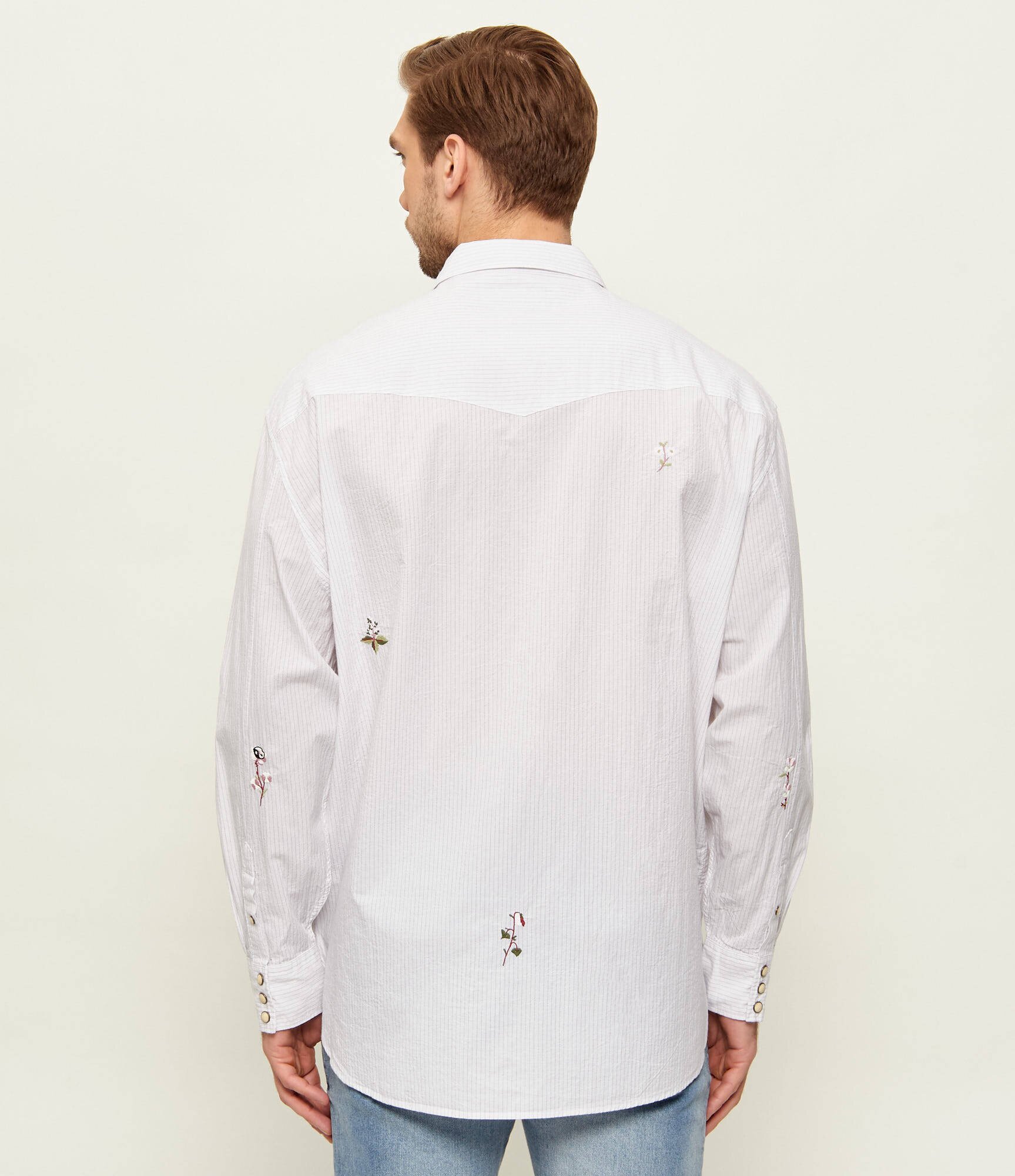 AllSaints Cămașă PORTMAN | Oversize fit