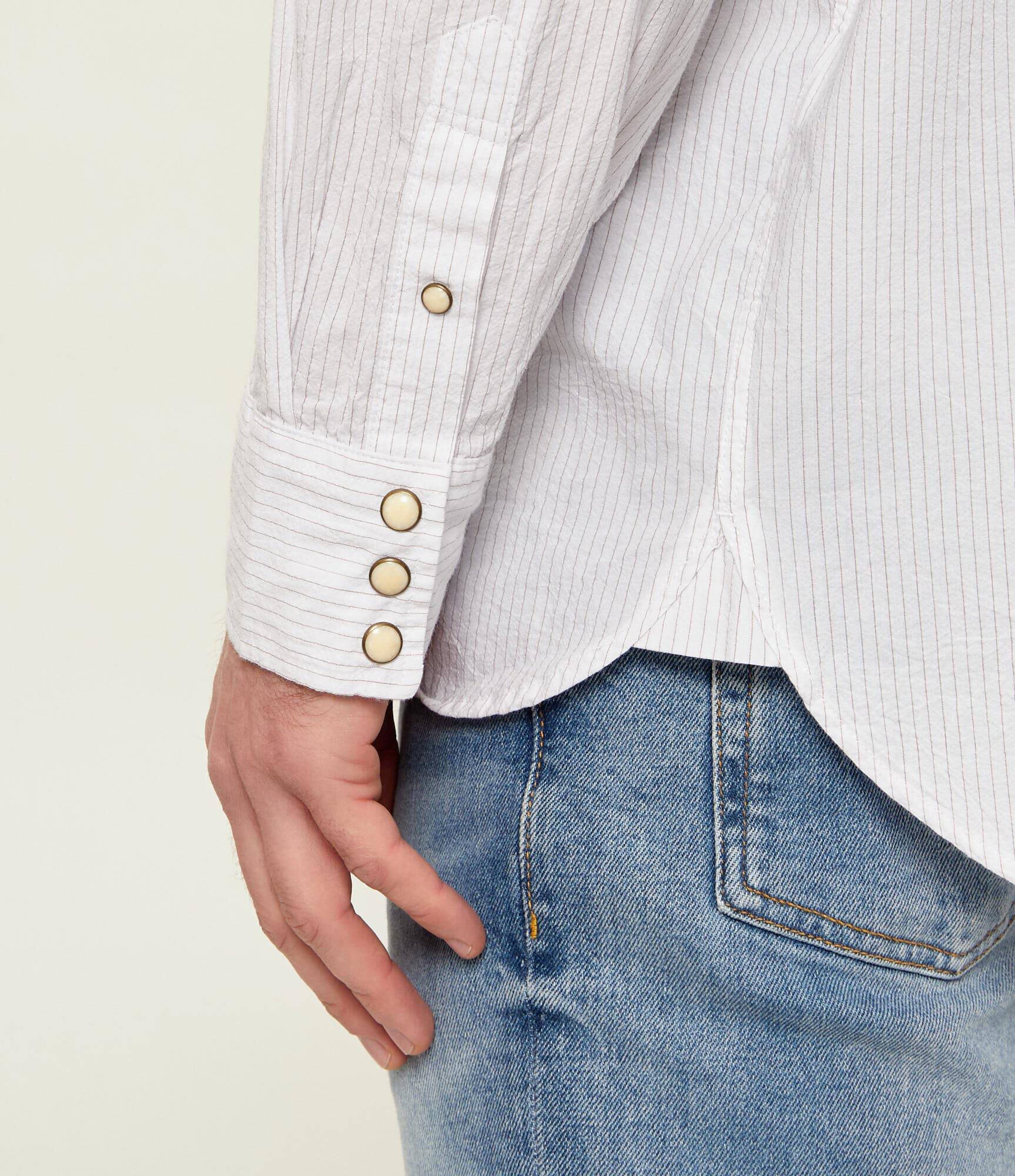AllSaints Cămașă PORTMAN | Oversize fit