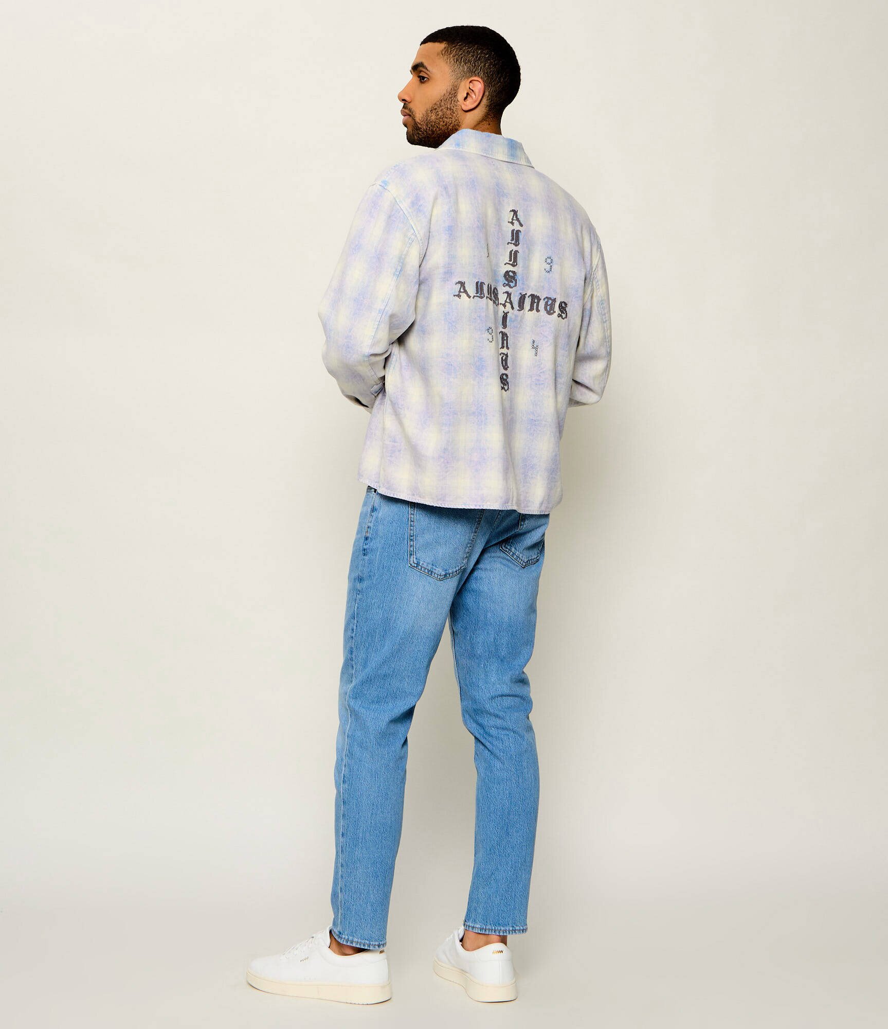 AllSaints Cămașă SANTOS | Relaxed fit