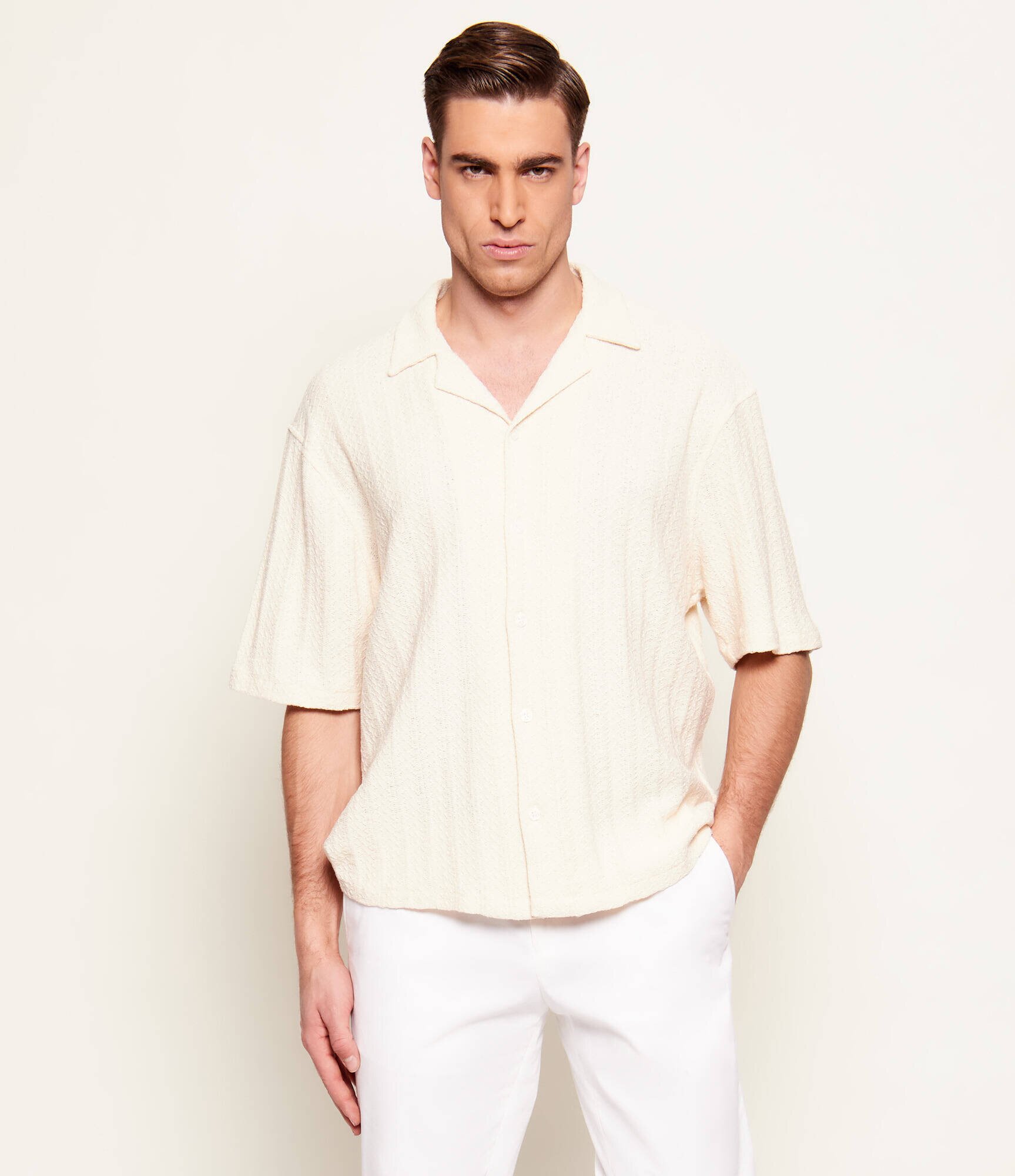 AllSaints Cămașă Trace | Oversize fit