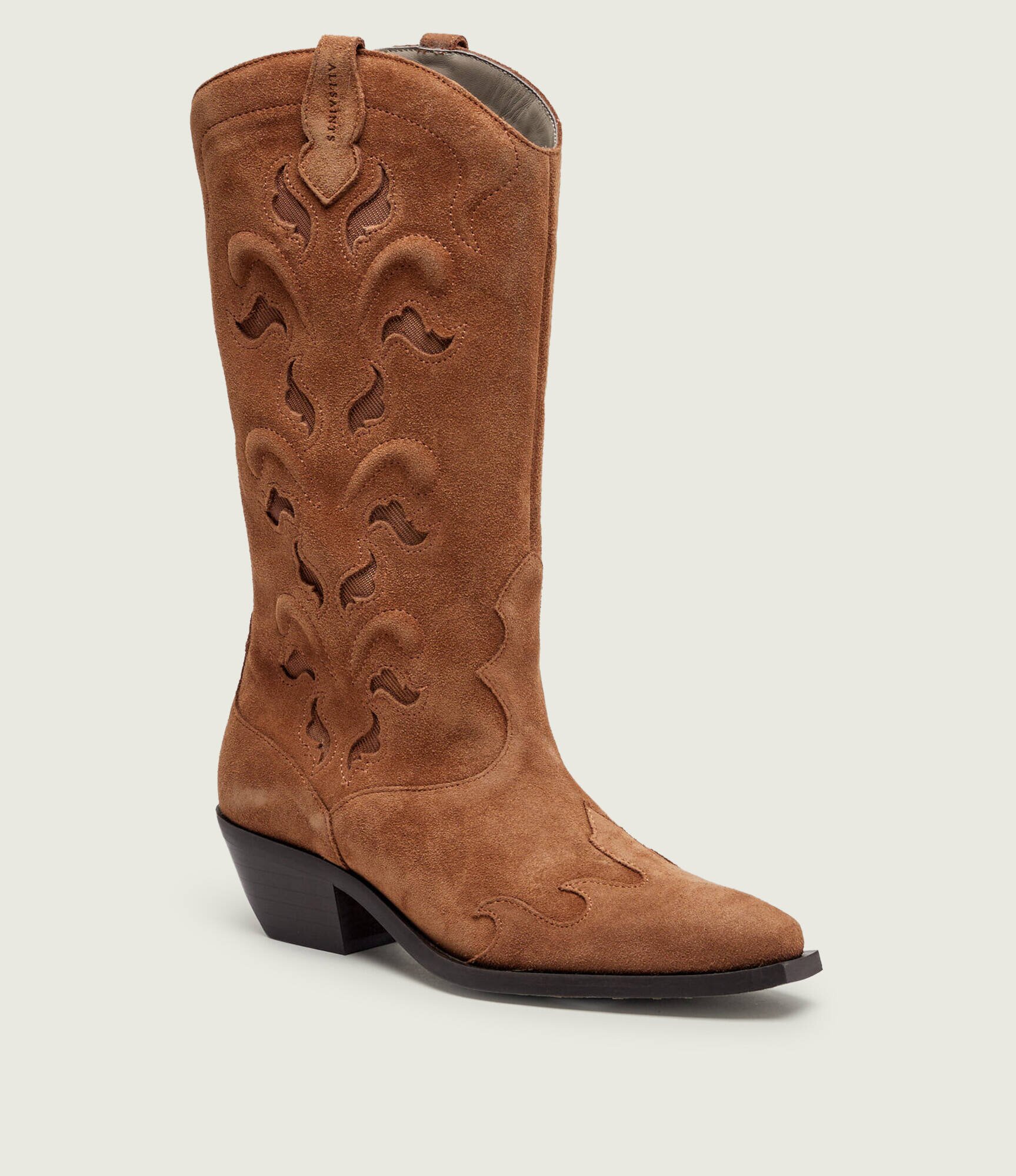 AllSaints Cizme cowboy DOLLY | piele întoarsă