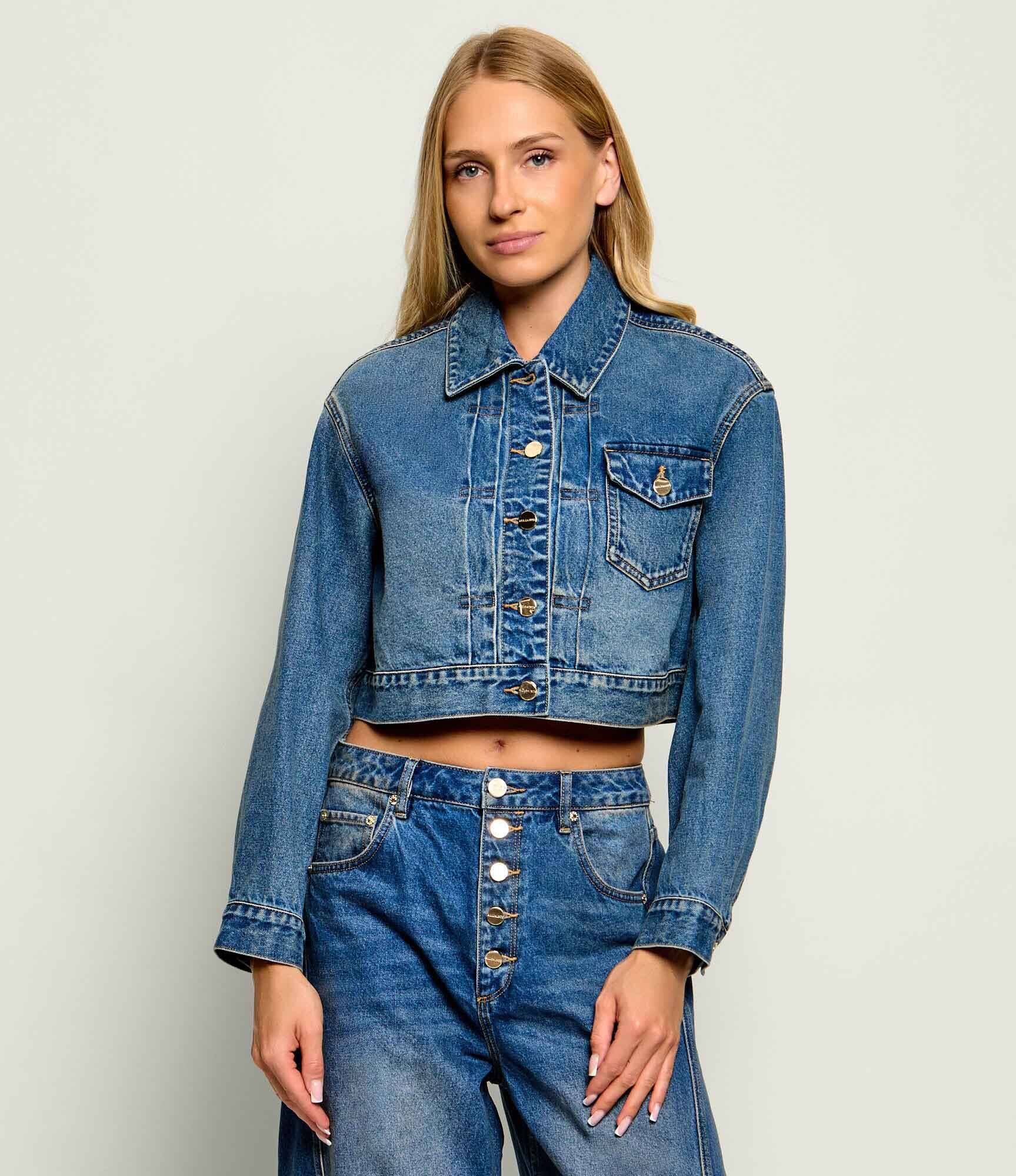 AllSaints De blugi geacă Blink | Cropped Fit