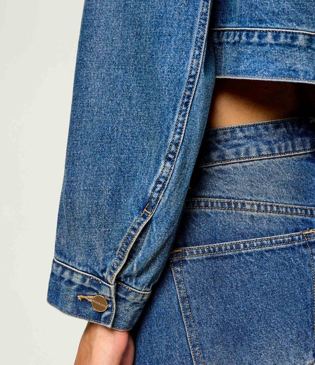 AllSaints De blugi geacă Blink | Cropped Fit