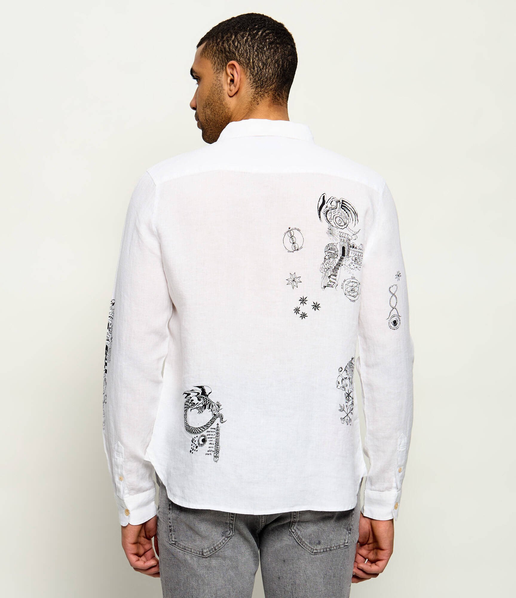 AllSaints De in cămașă TERROR | Relaxed fit