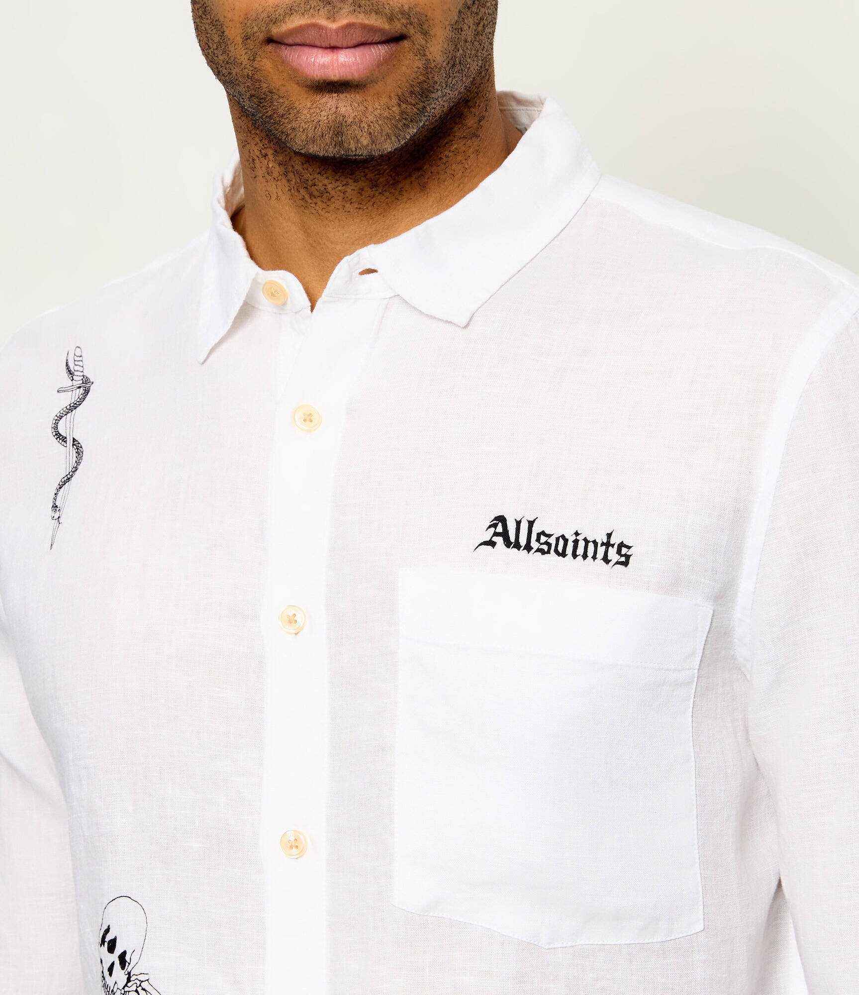 AllSaints De in cămașă TERROR | Relaxed fit