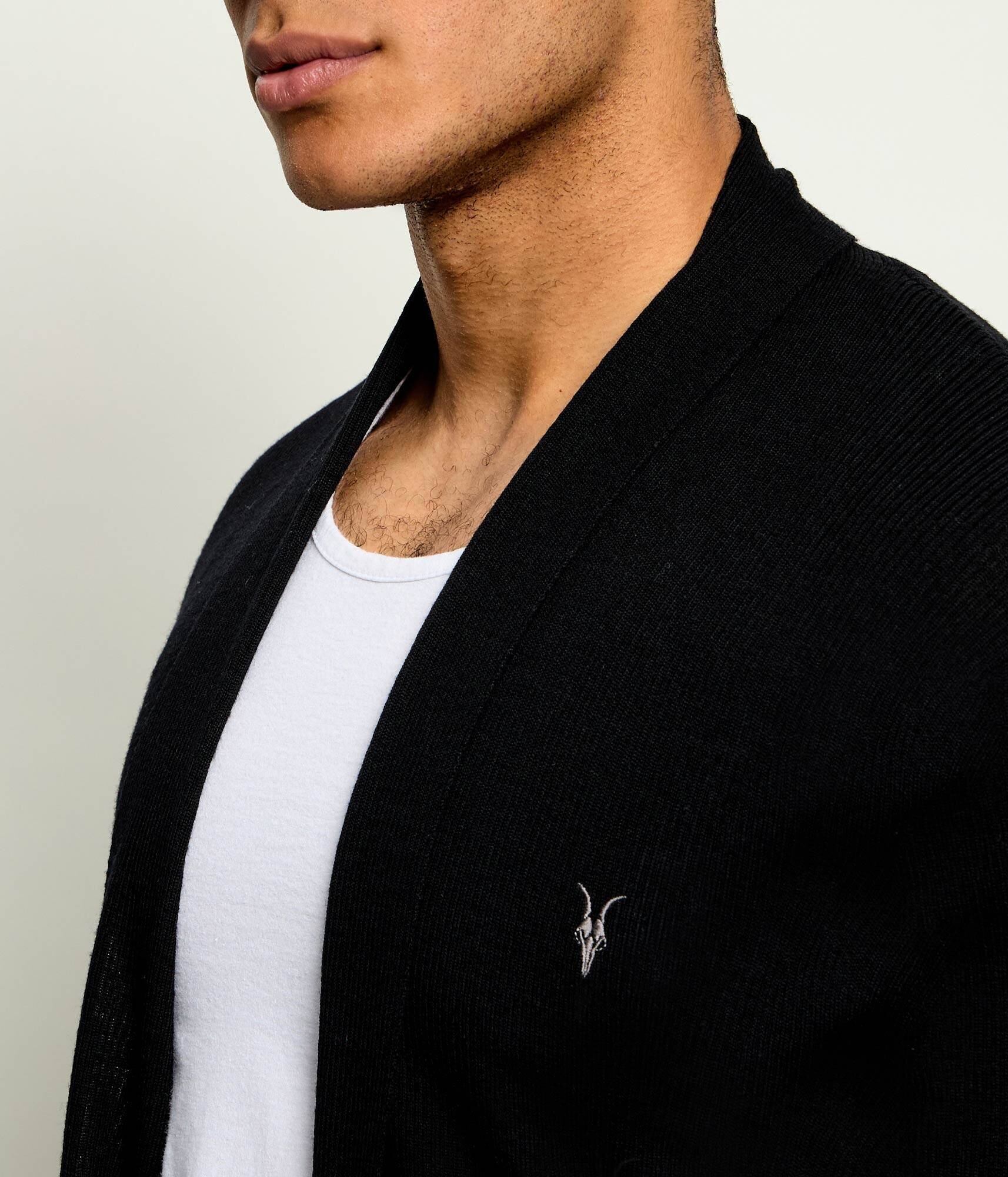 AllSaints De lână cardigan Mode | Slim Fit
