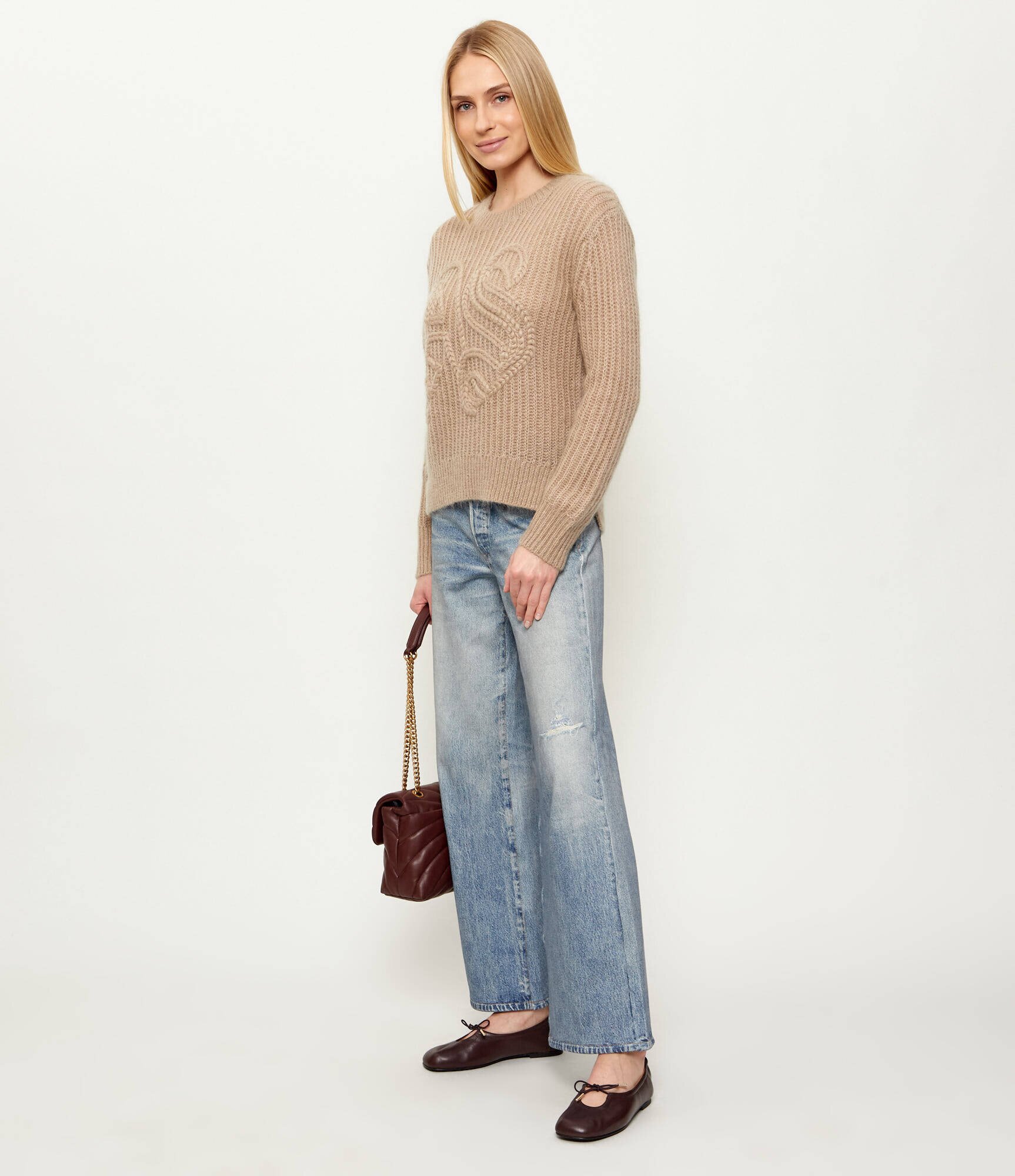 AllSaints De lână pulover CHAIN | Loose fit