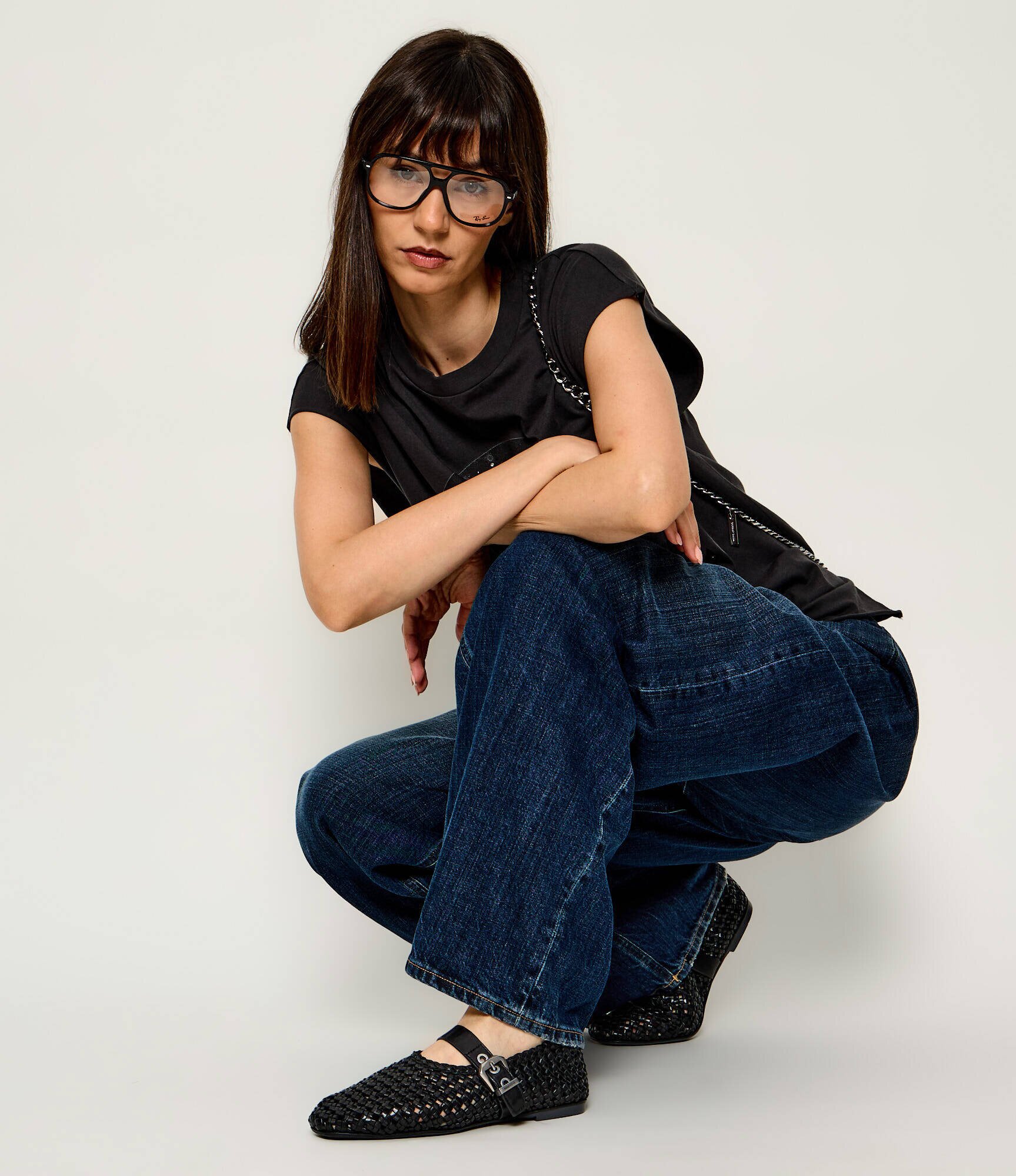 AllSaints De piele balerini Sabine Mary Jane