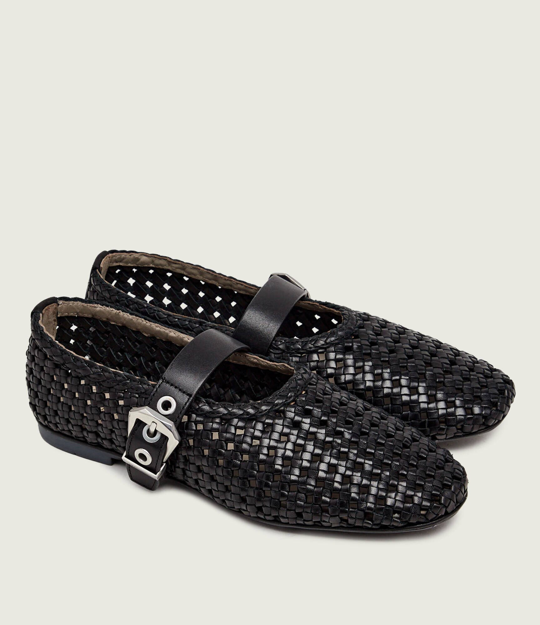 AllSaints De piele balerini Sabine Mary Jane