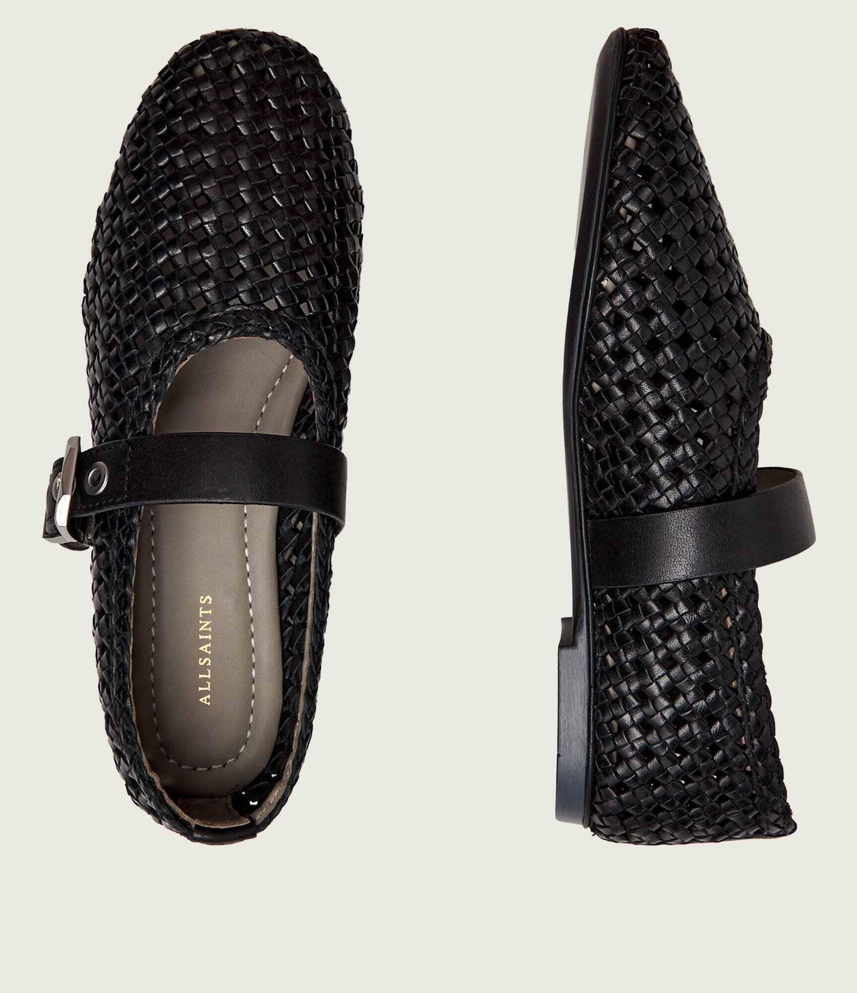 AllSaints De piele balerini Sabine Mary Jane