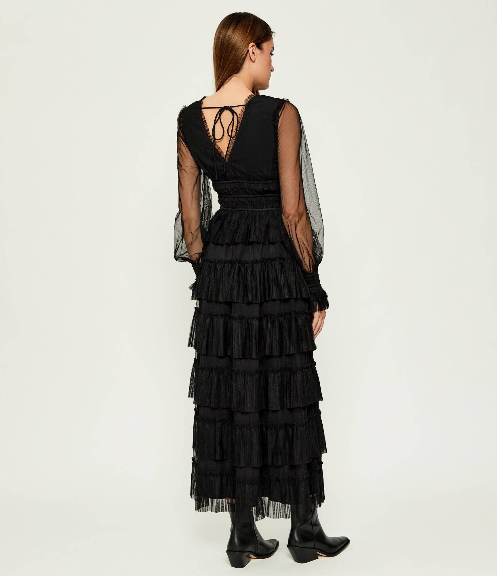 AllSaints De tul rochie Xantara