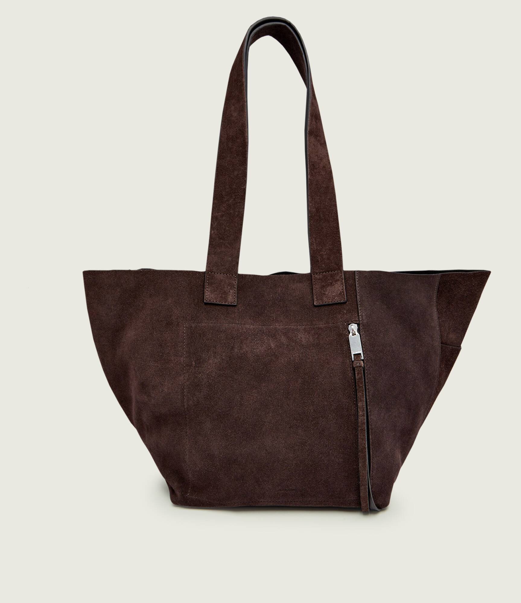 AllSaints Geantă shopper ALBA | piele întoarsă