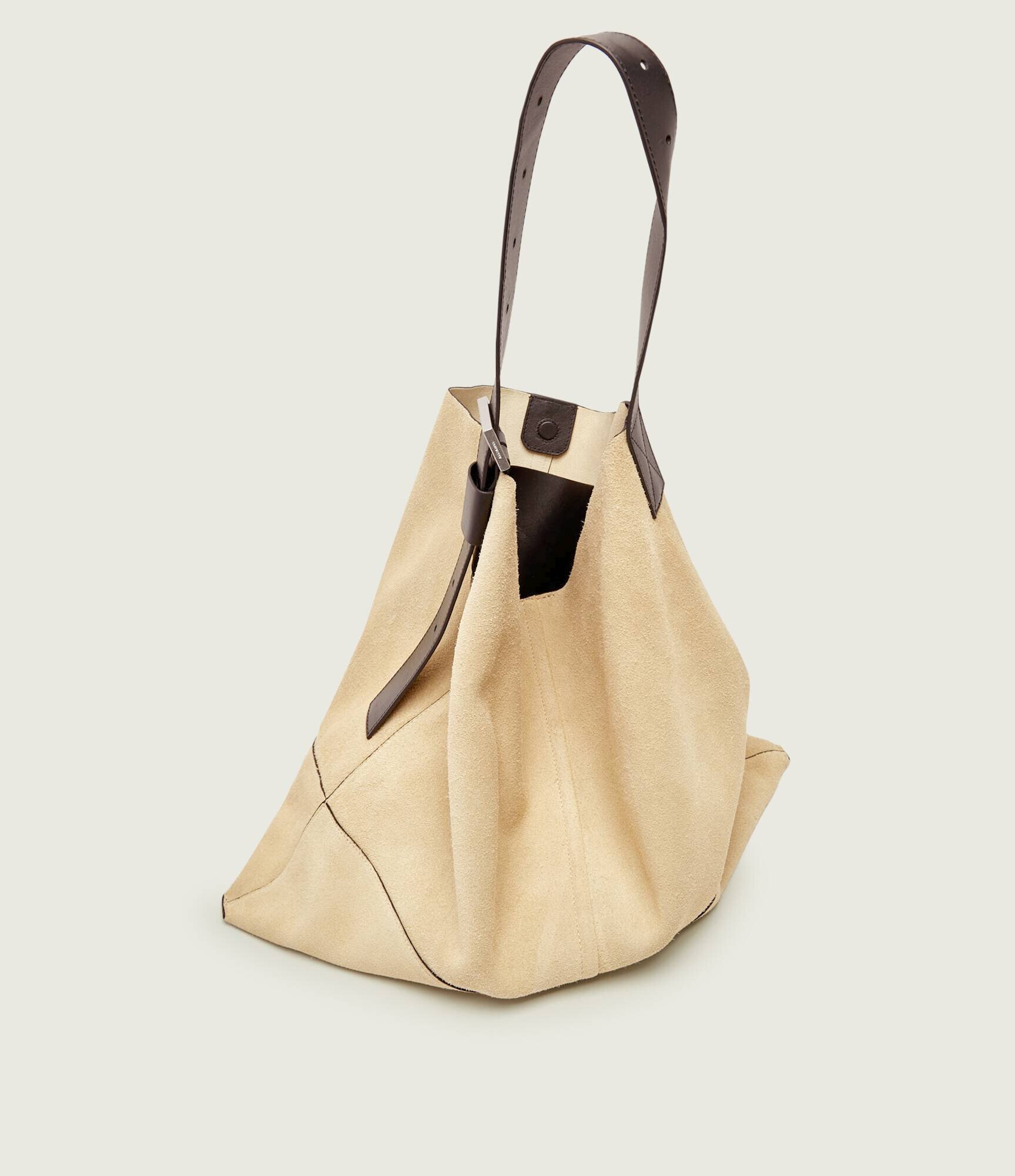 AllSaints Geantă shopper Asha | piele întoarsă