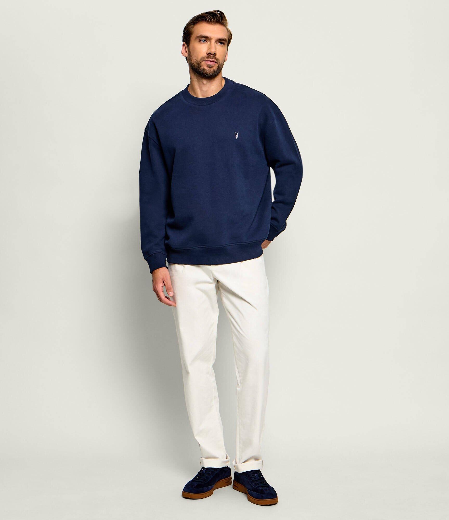 AllSaints Hanorac Asher Crew | Relaxed fit