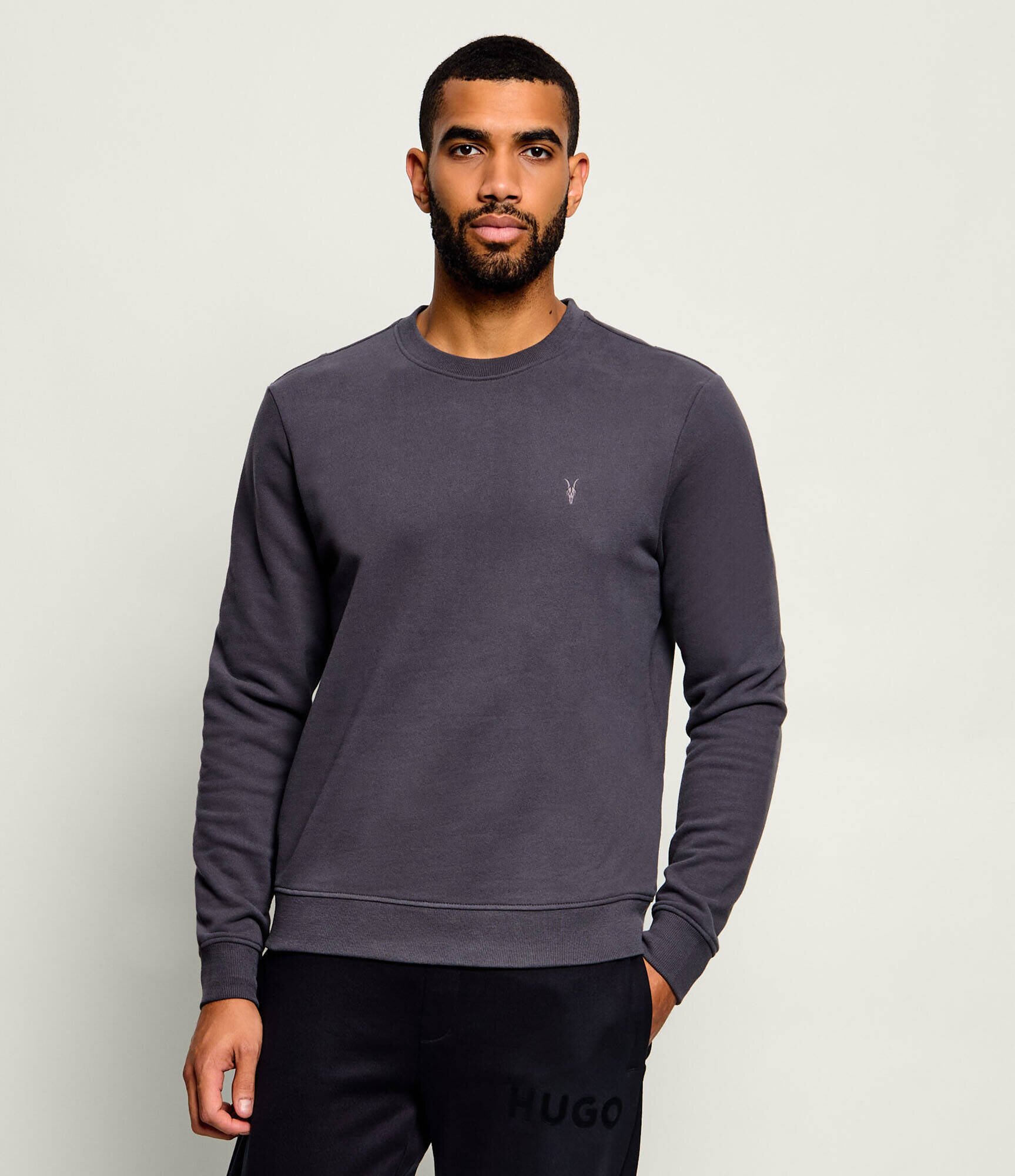 AllSaints Hanorac Raven | Slim Fit