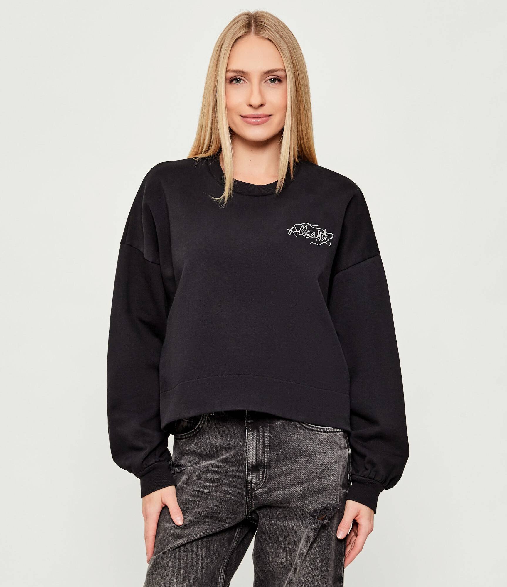 AllSaints Hanorac REEL LILA | Oversize fit