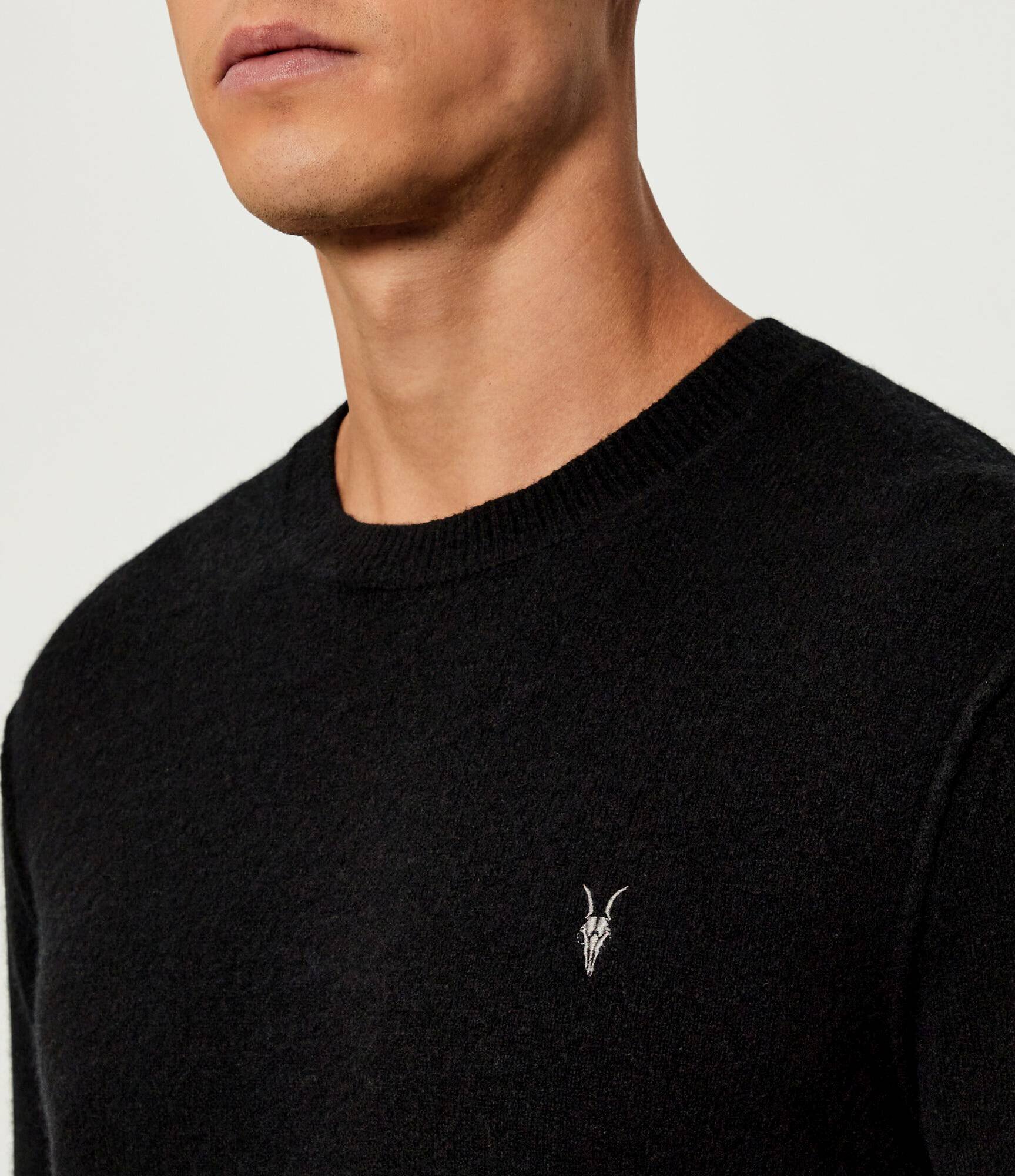 AllSaints Pulover Statten | regular fit cu adaos de lână