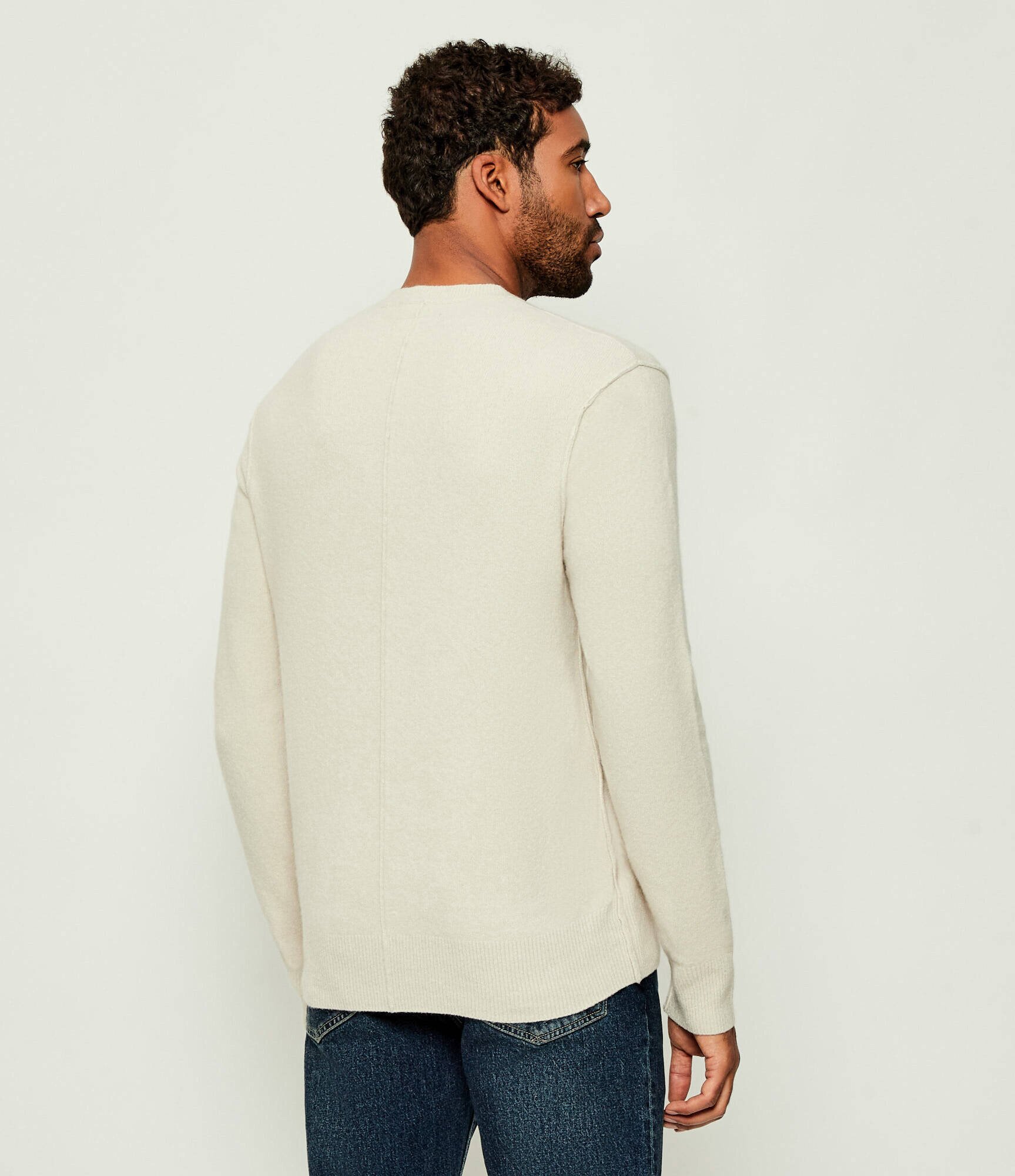AllSaints Pulover STATTEN | regular fit cu adaos de lână
