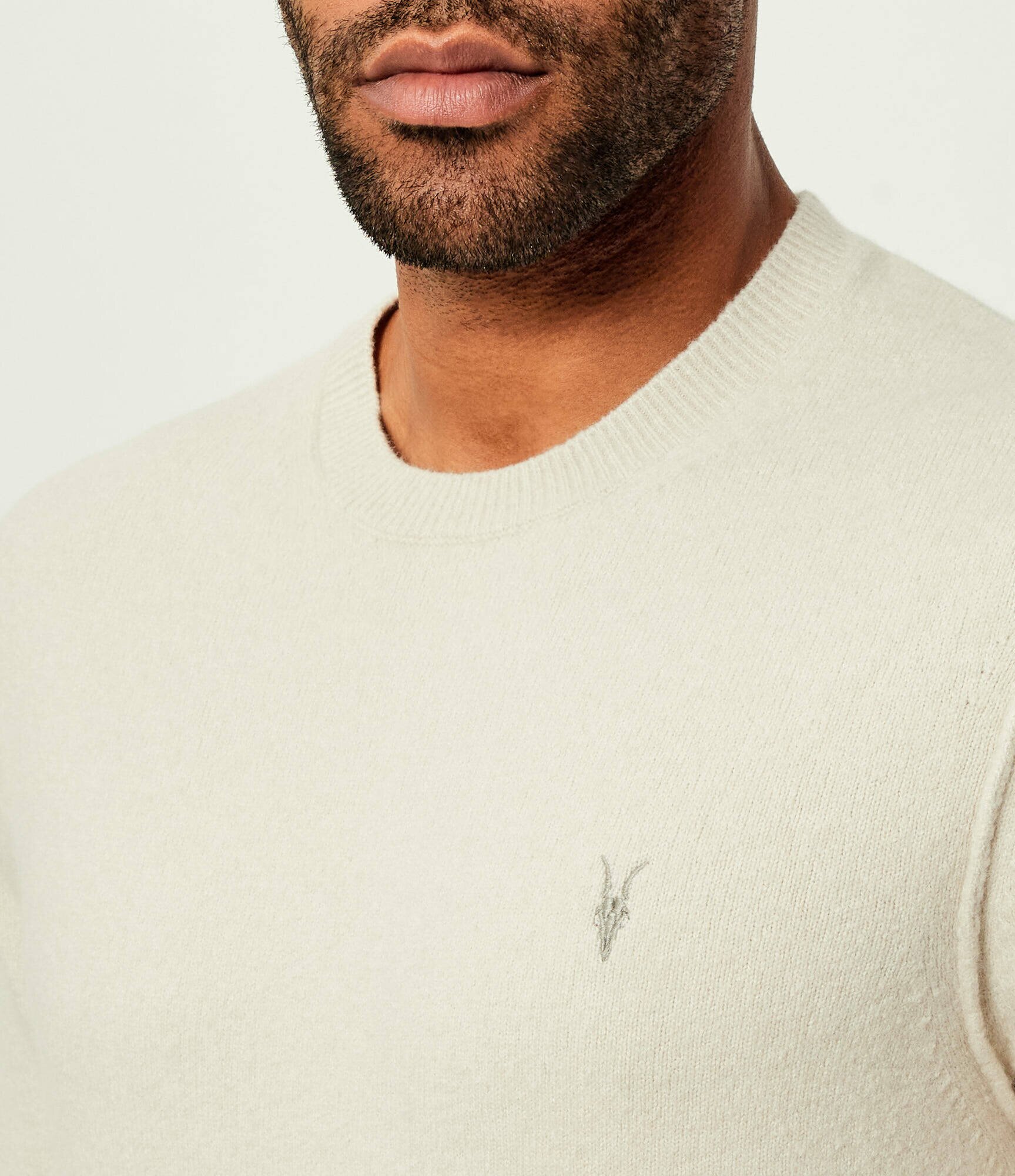 AllSaints Pulover STATTEN | regular fit cu adaos de lână