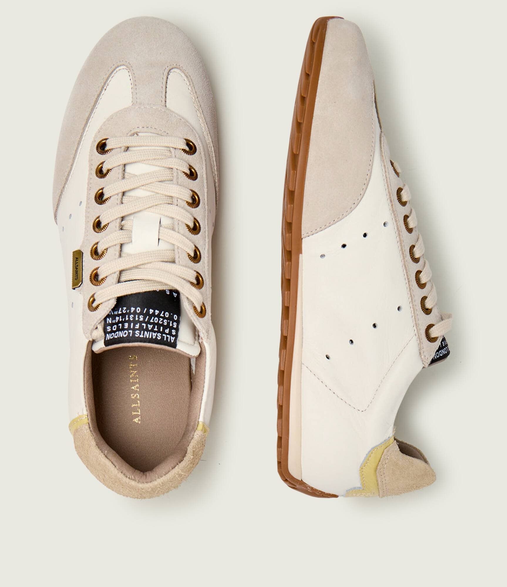 AllSaints Teniși din piele LIAM | piele întoarsă