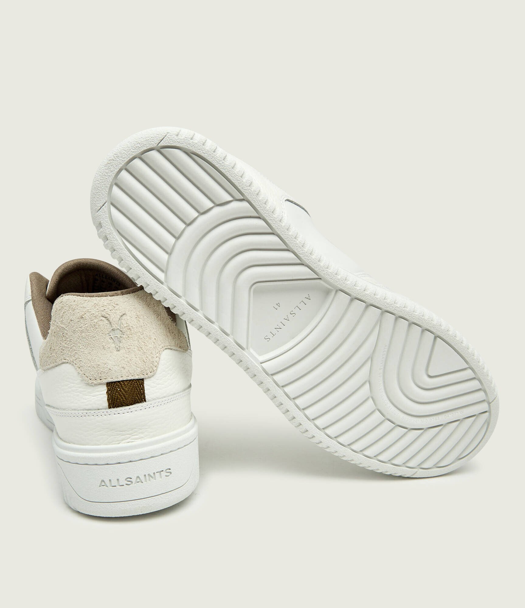 AllSaints Teniși din piele REGAN PLUS LOW top | piele întoarsă