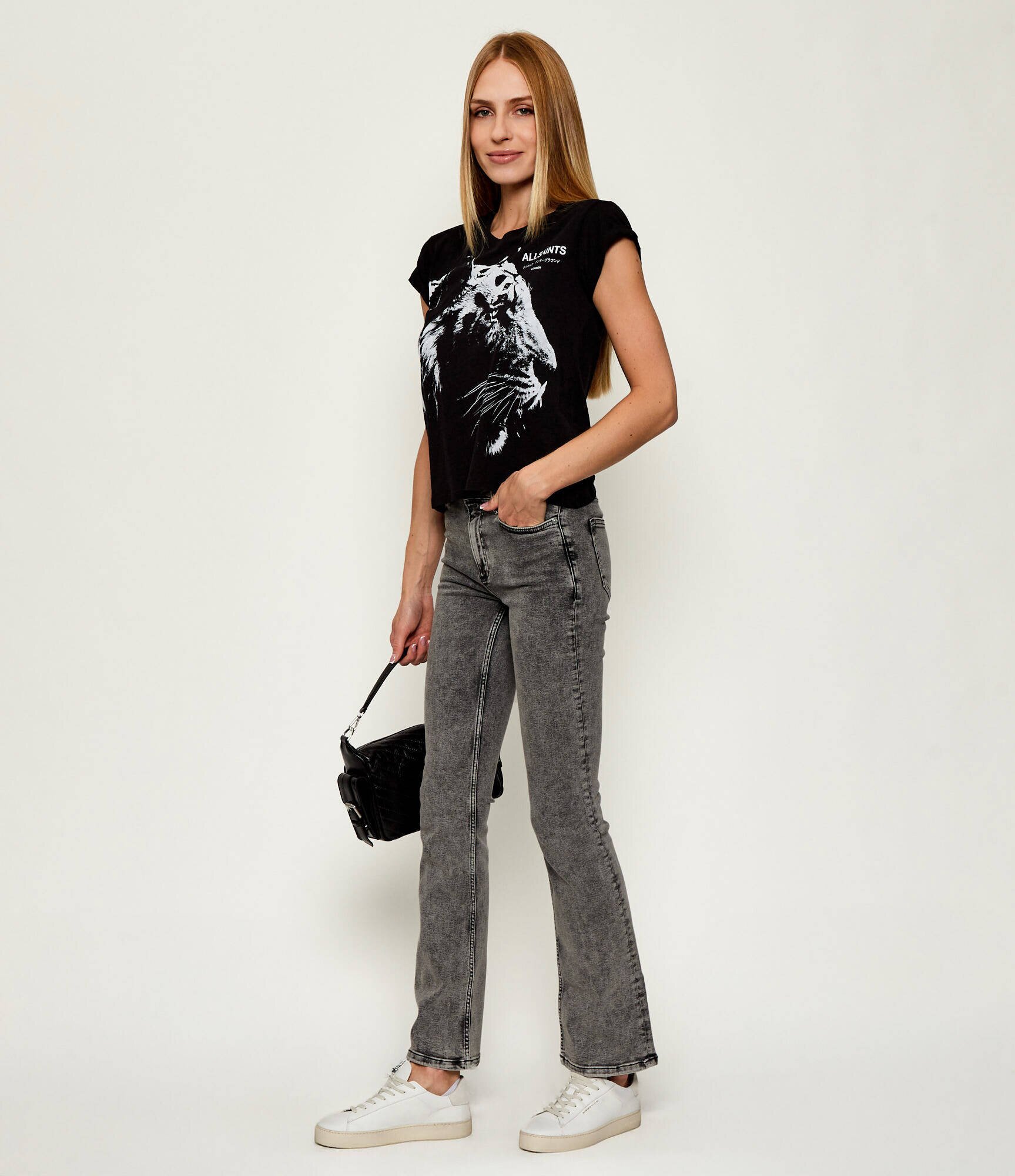 AllSaints Teniși din piele Shana