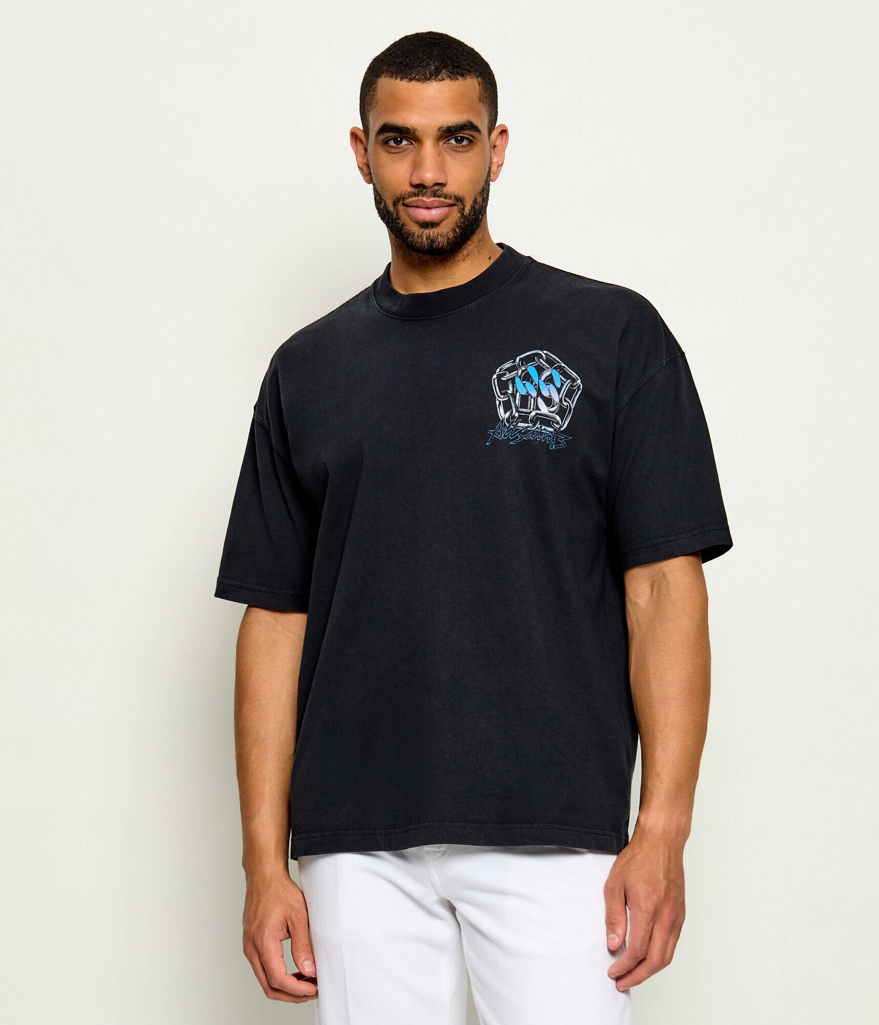 AllSaints Tricou Affix | Oversize fit