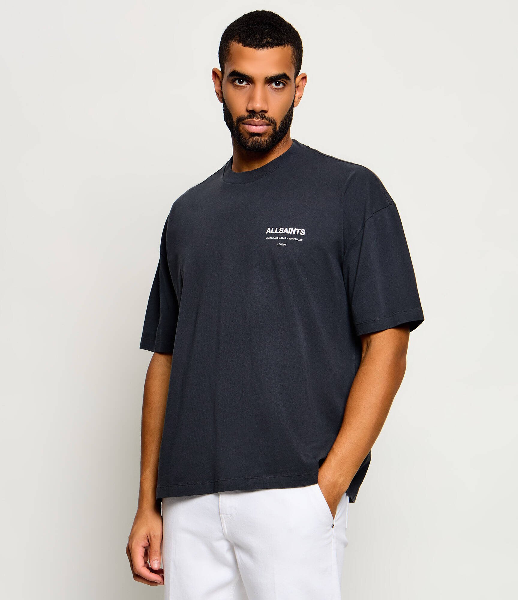 AllSaints Tricou Backstage | Oversize fit
