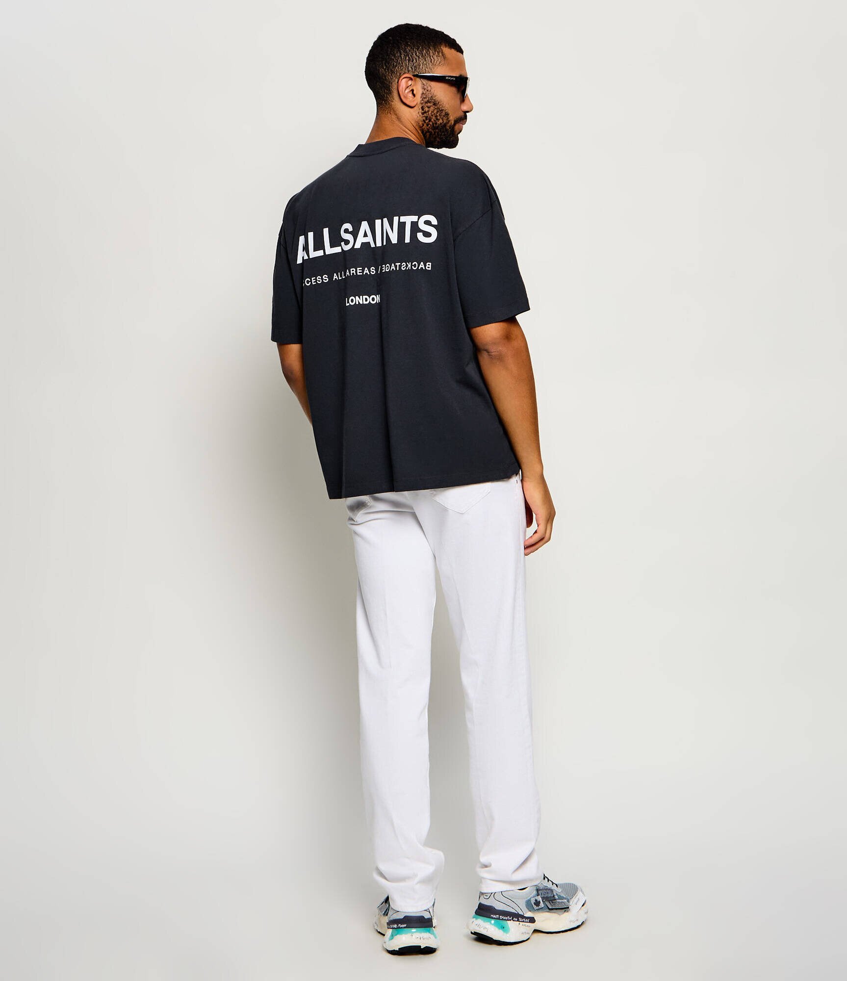 AllSaints Tricou Backstage | Oversize fit