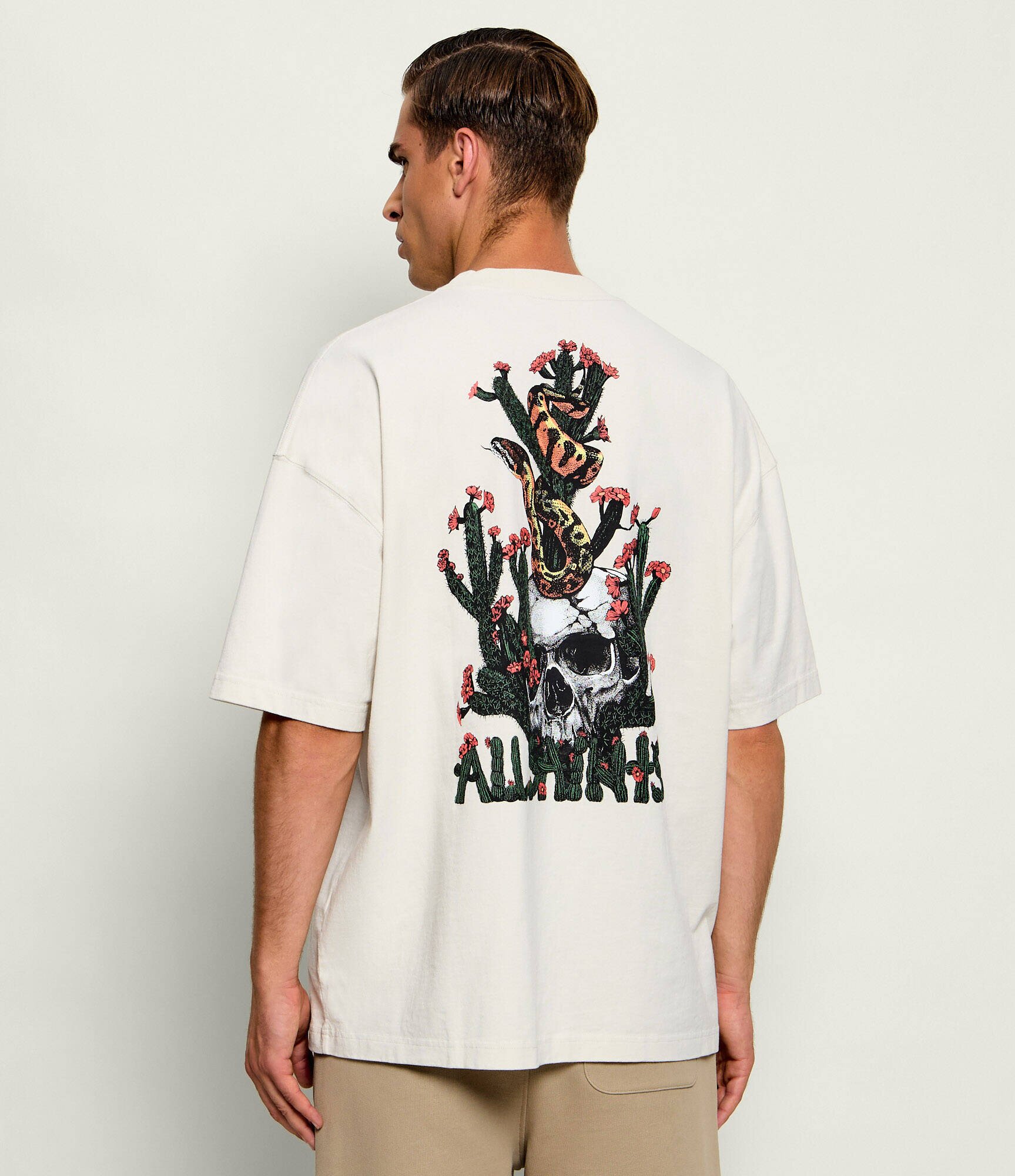 AllSaints Tricou Cacti | Oversize fit