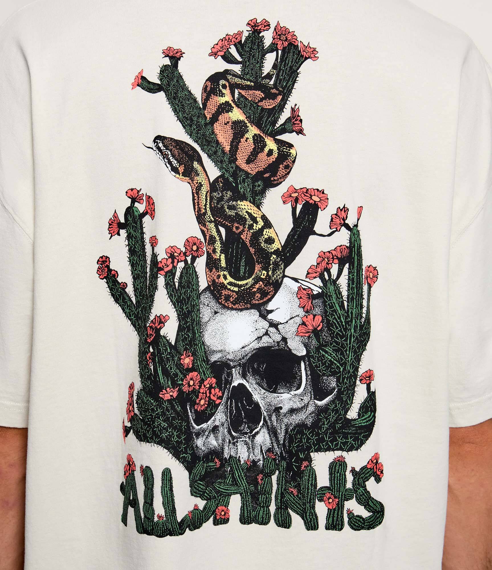 AllSaints Tricou Cacti | Oversize fit